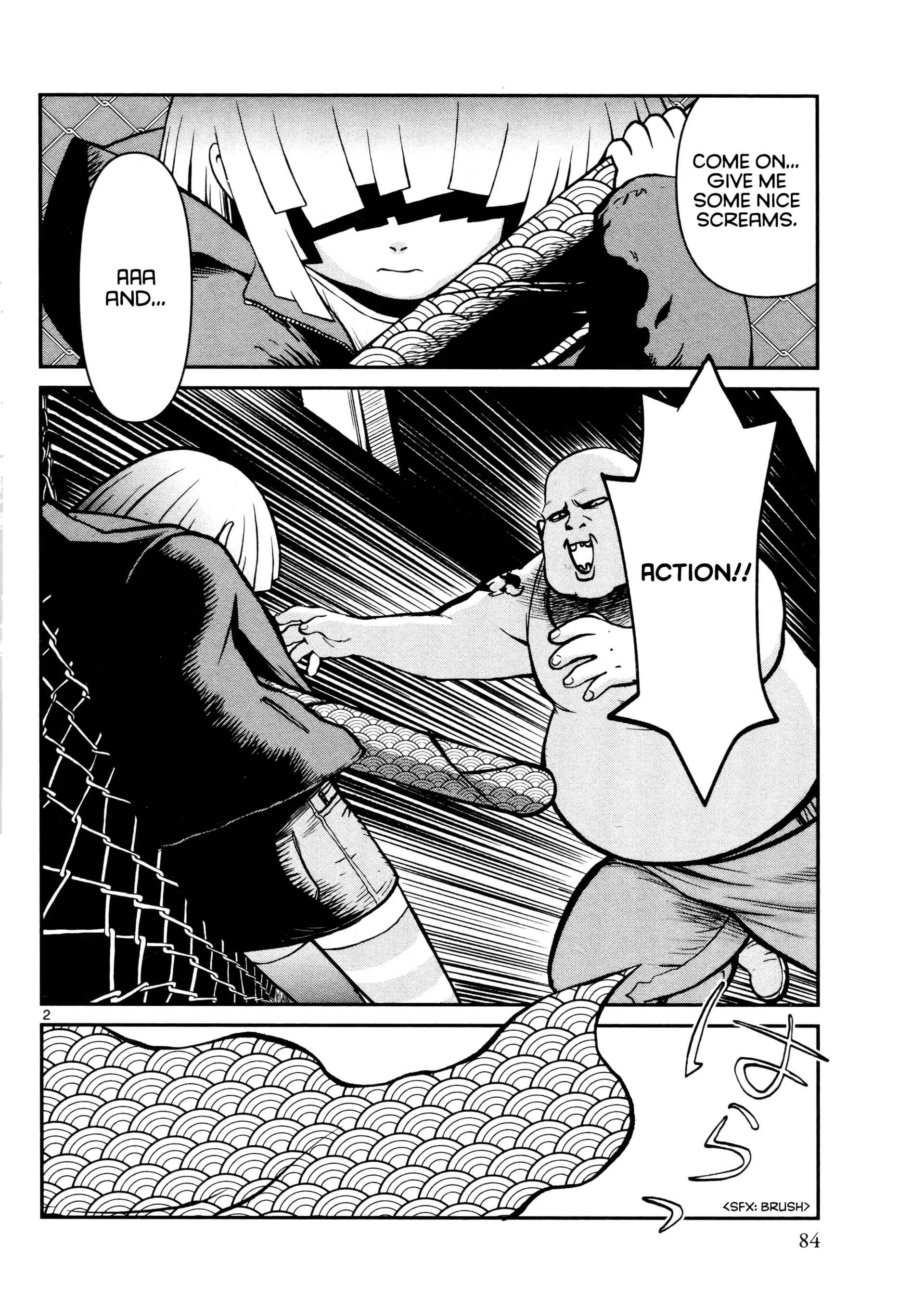 Black Lagoon: Sawyer the Cleaner - Dismemberment! Gore Gore Girl Chapter 33 - page 2