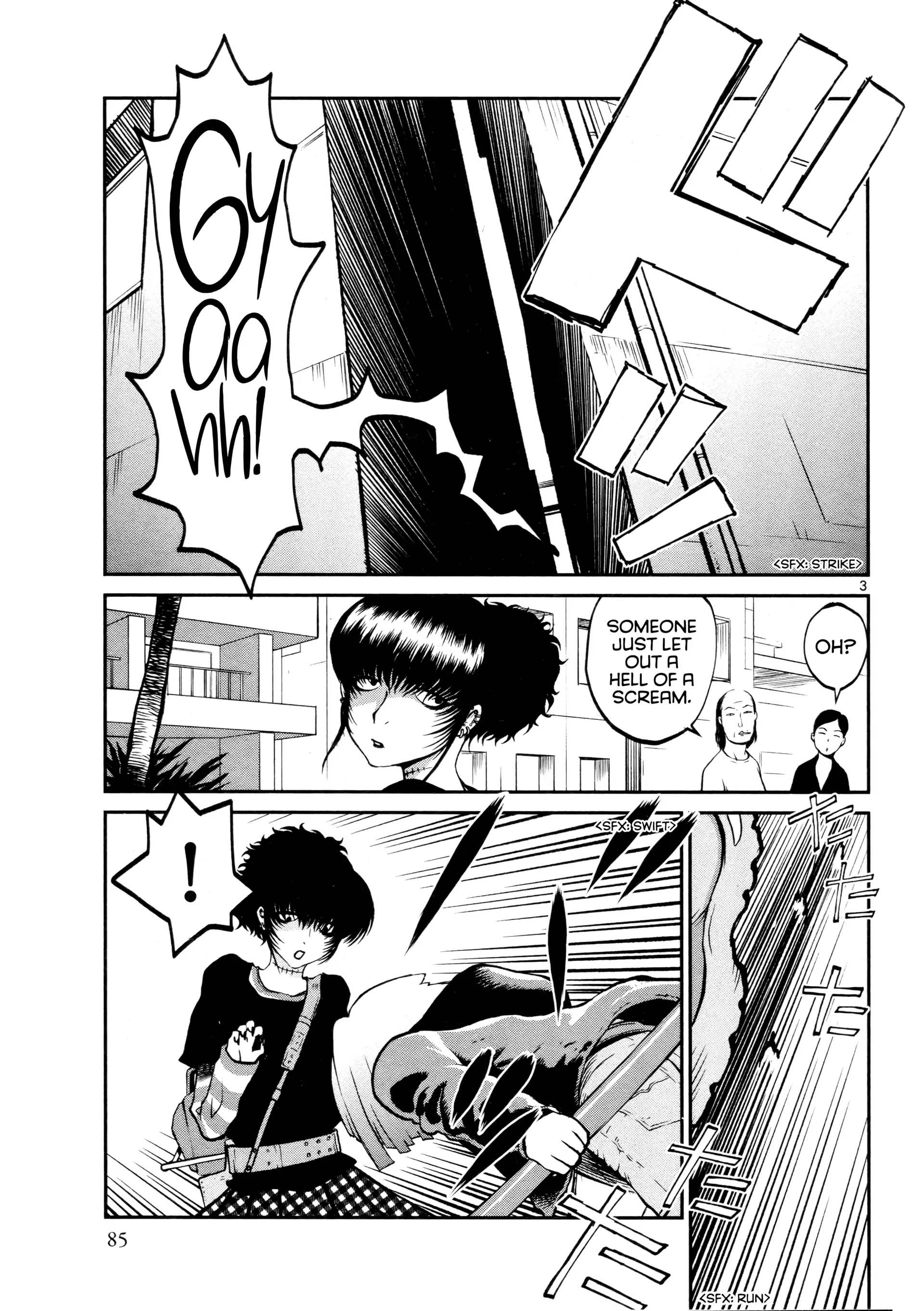 Black Lagoon: Sawyer the Cleaner - Dismemberment! Gore Gore Girl Chapter 33 - page 3