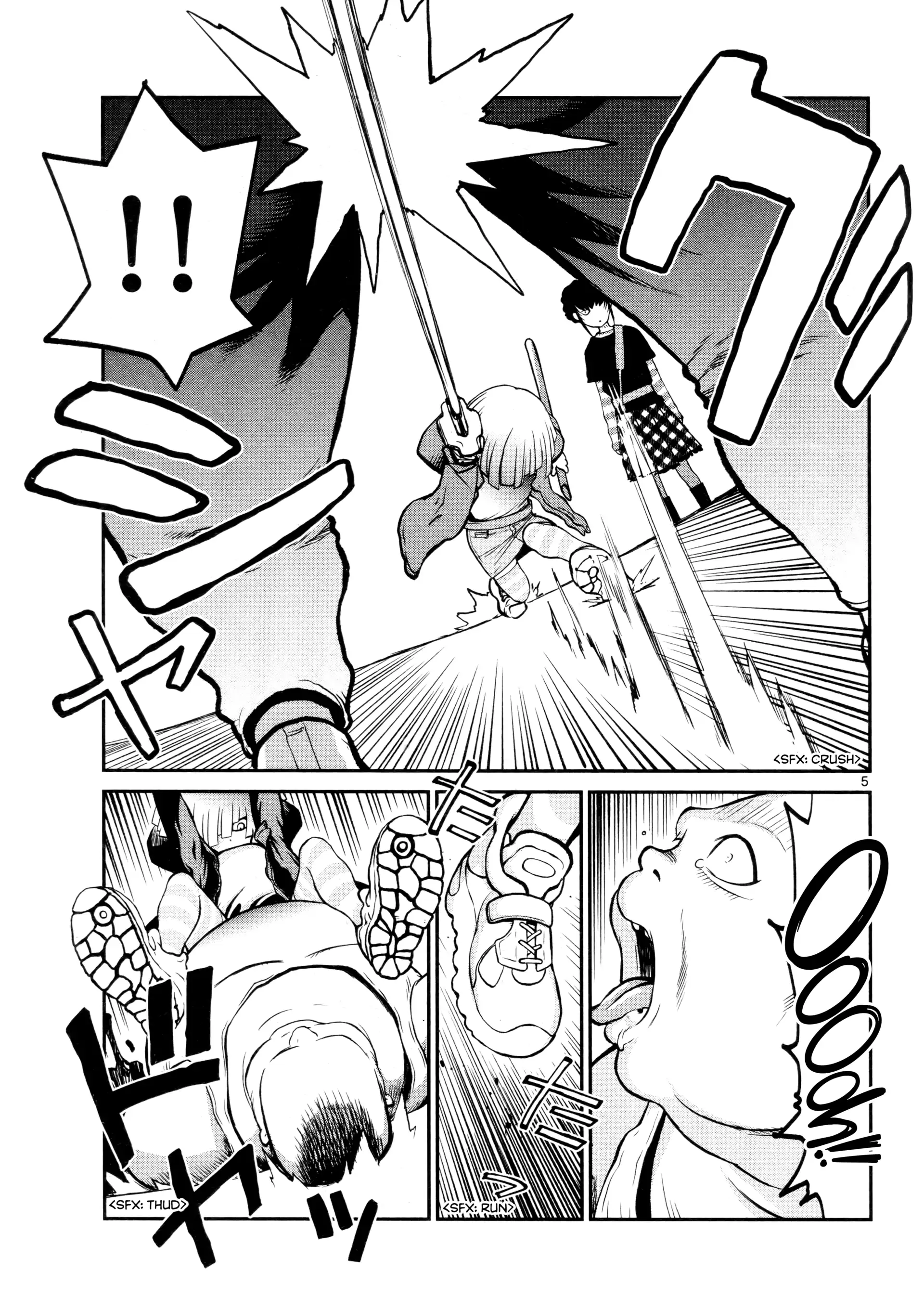 Black Lagoon: Sawyer the Cleaner - Dismemberment! Gore Gore Girl Chapter 33 - page 5
