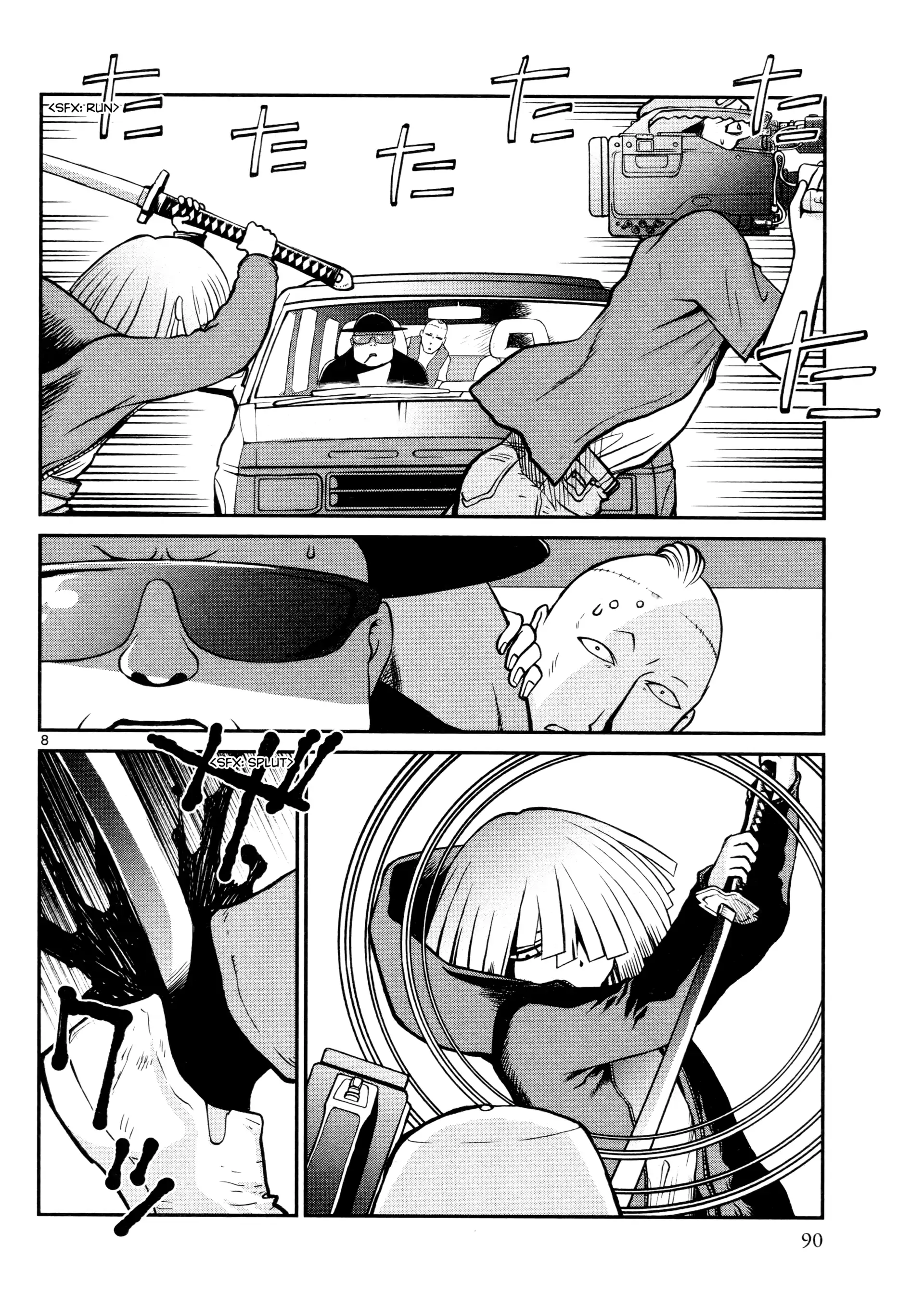 Black Lagoon: Sawyer the Cleaner - Dismemberment! Gore Gore Girl Chapter 33 - page 8
