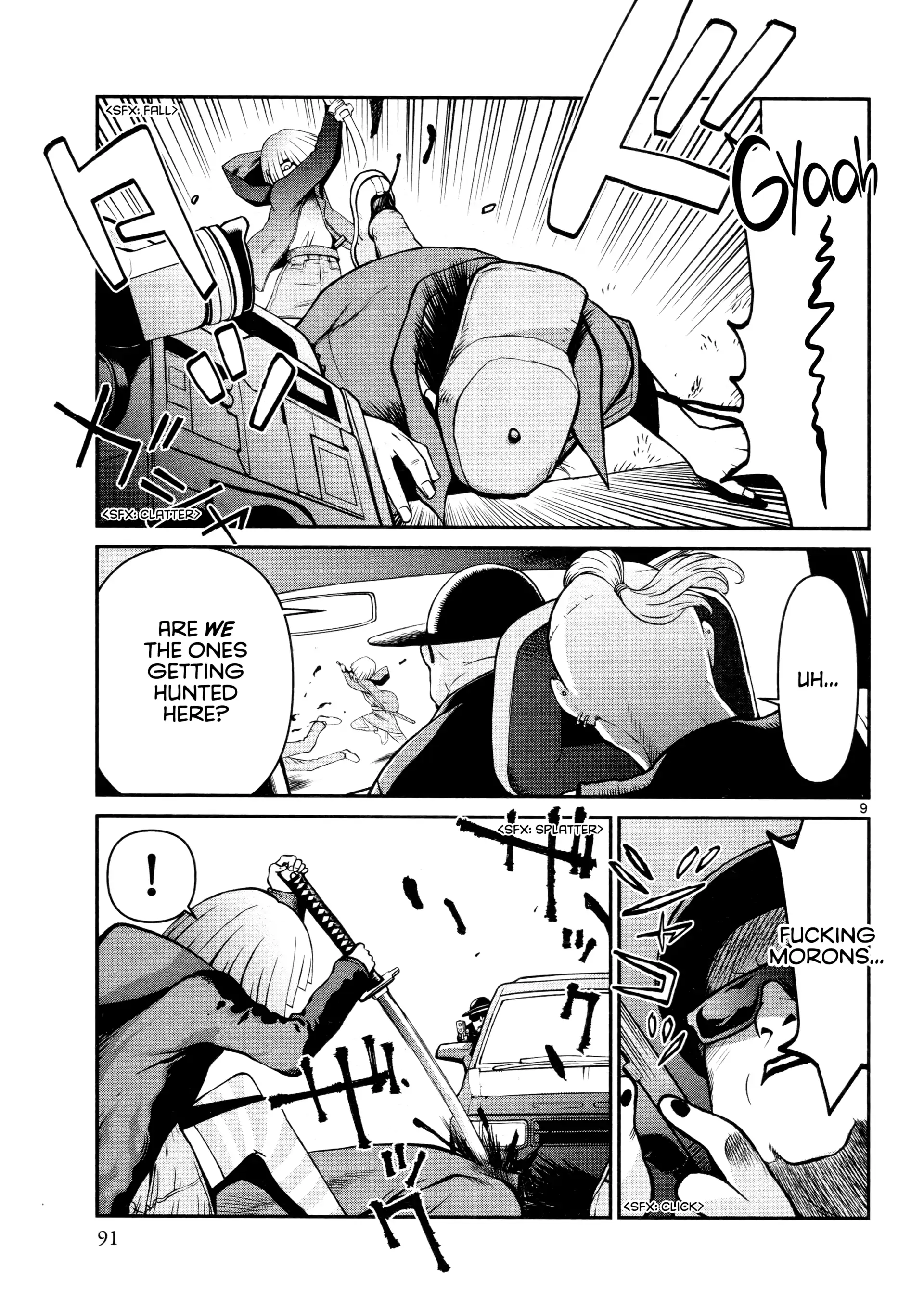 Black Lagoon: Sawyer the Cleaner - Dismemberment! Gore Gore Girl Chapter 33 - page 9