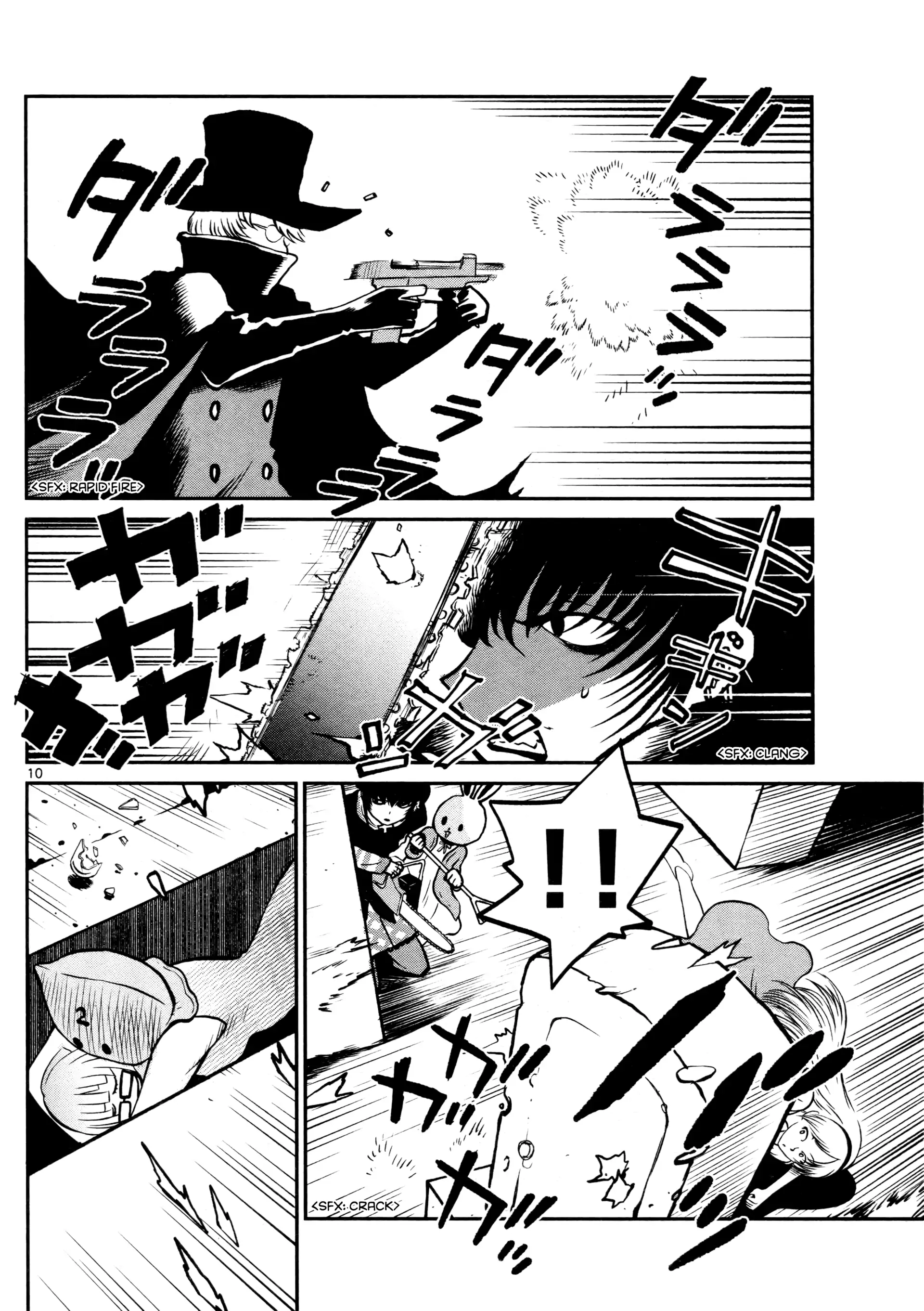 Black Lagoon: Sawyer the Cleaner - Dismemberment! Gore Gore Girl Chapter 34 - page 10