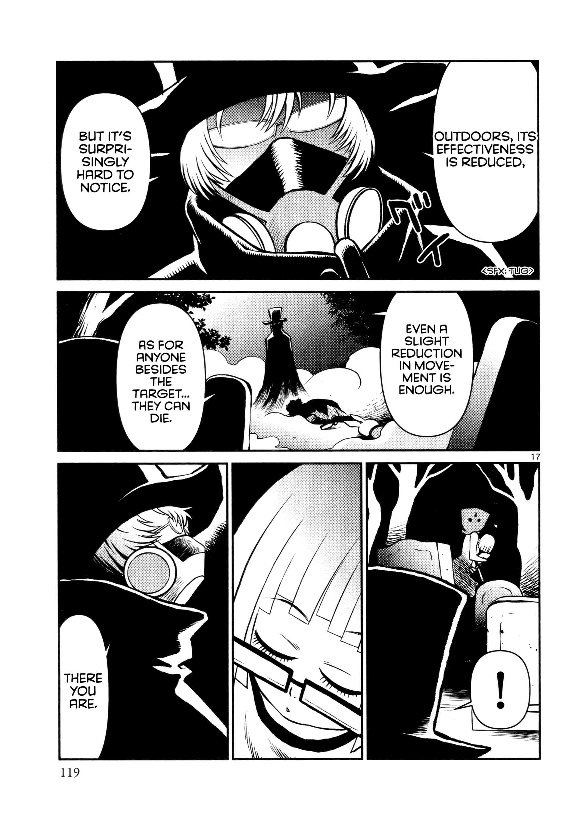 Black Lagoon: Sawyer the Cleaner - Dismemberment! Gore Gore Girl Chapter 34 - page 17