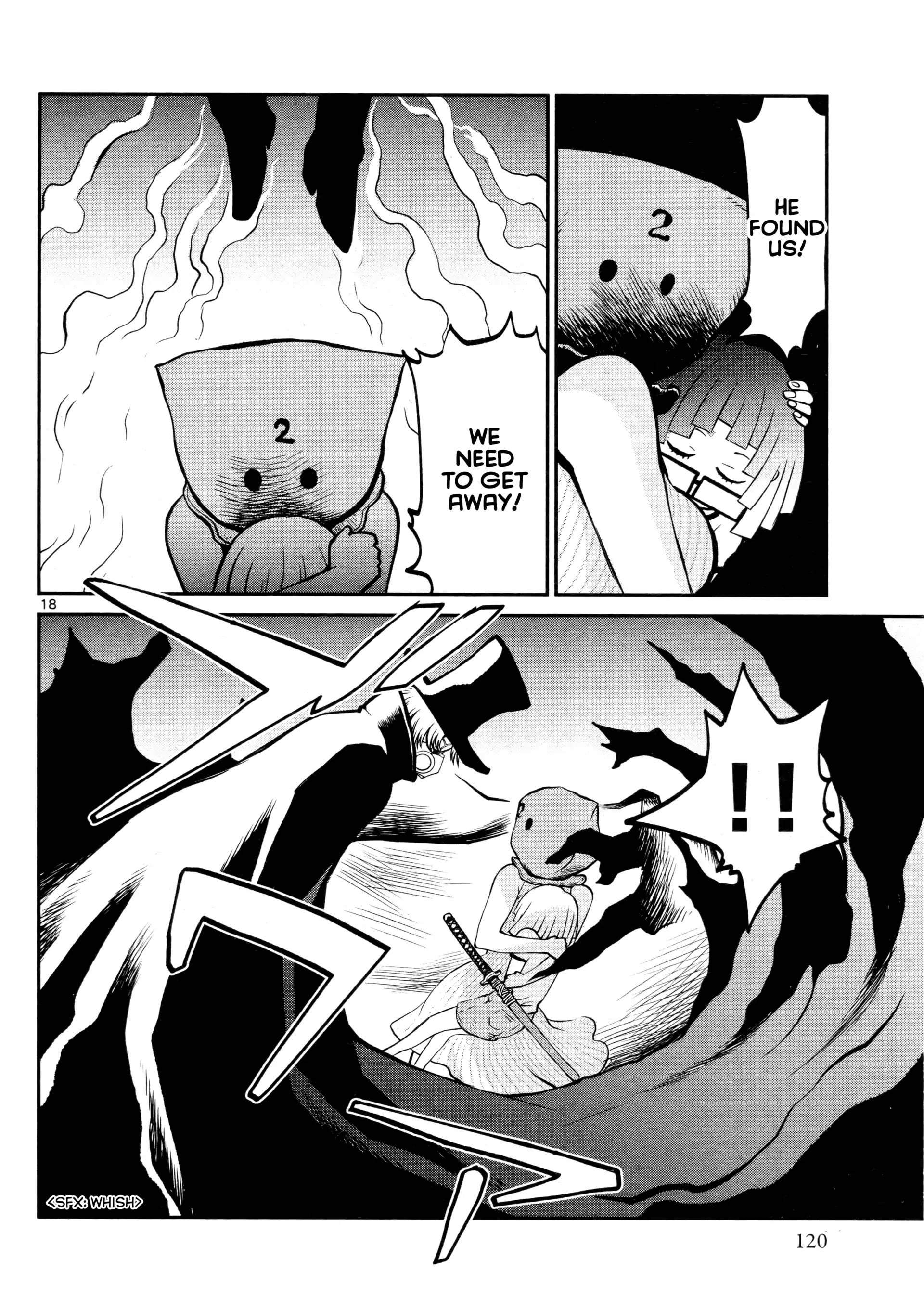 Black Lagoon: Sawyer the Cleaner - Dismemberment! Gore Gore Girl Chapter 34 - page 18