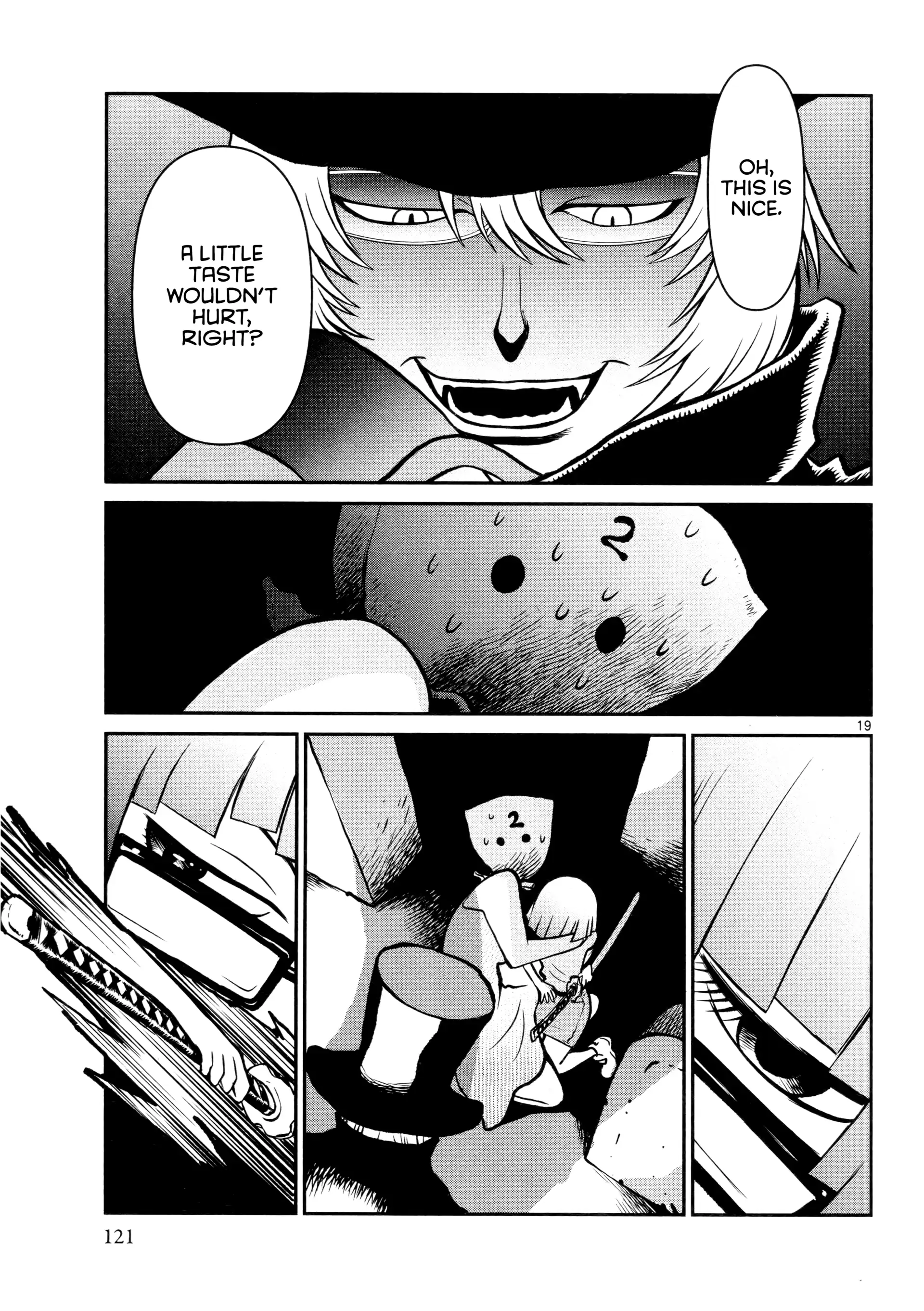 Black Lagoon: Sawyer the Cleaner - Dismemberment! Gore Gore Girl Chapter 34 - page 19