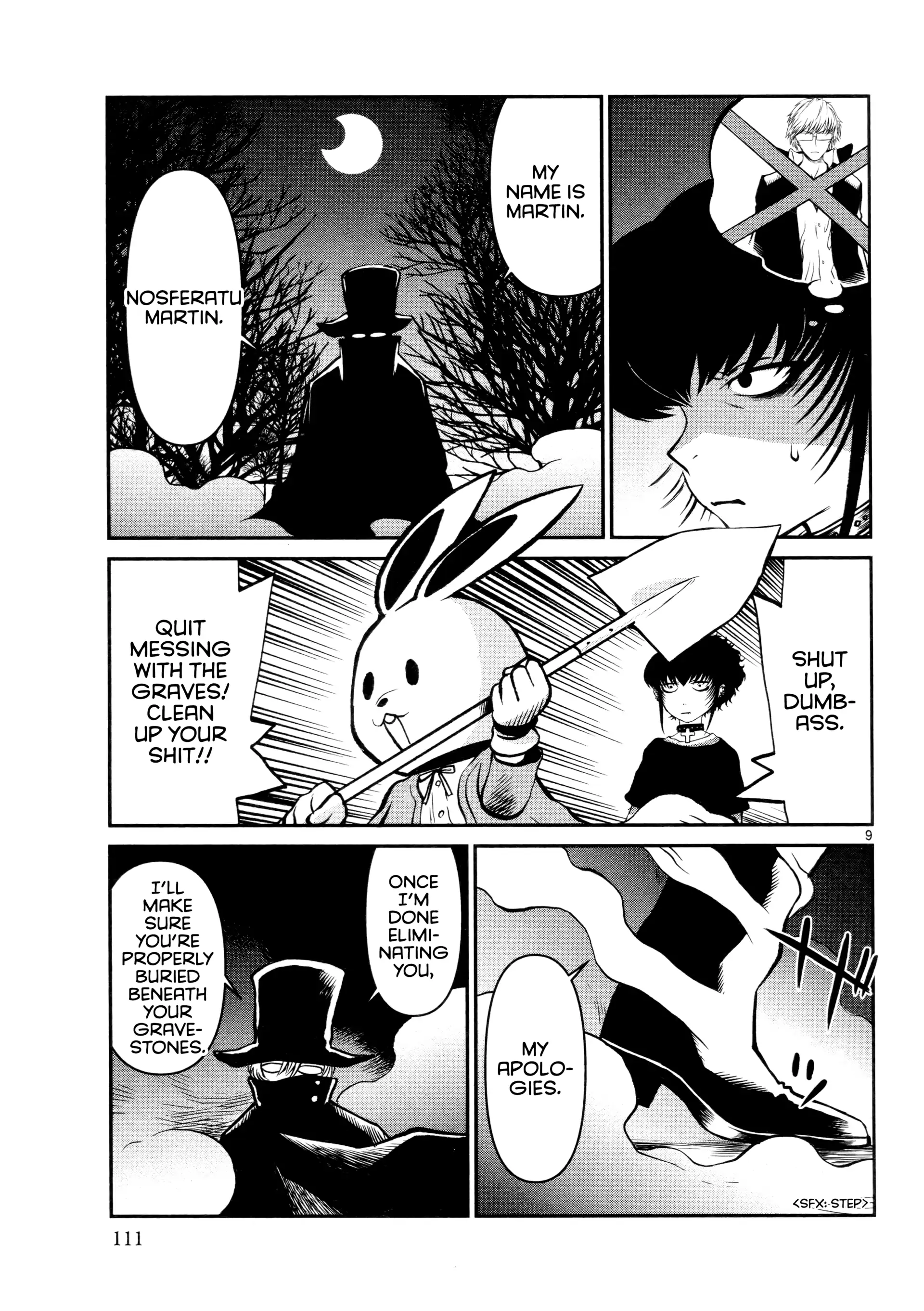 Black Lagoon: Sawyer the Cleaner - Dismemberment! Gore Gore Girl Chapter 34 - page 9