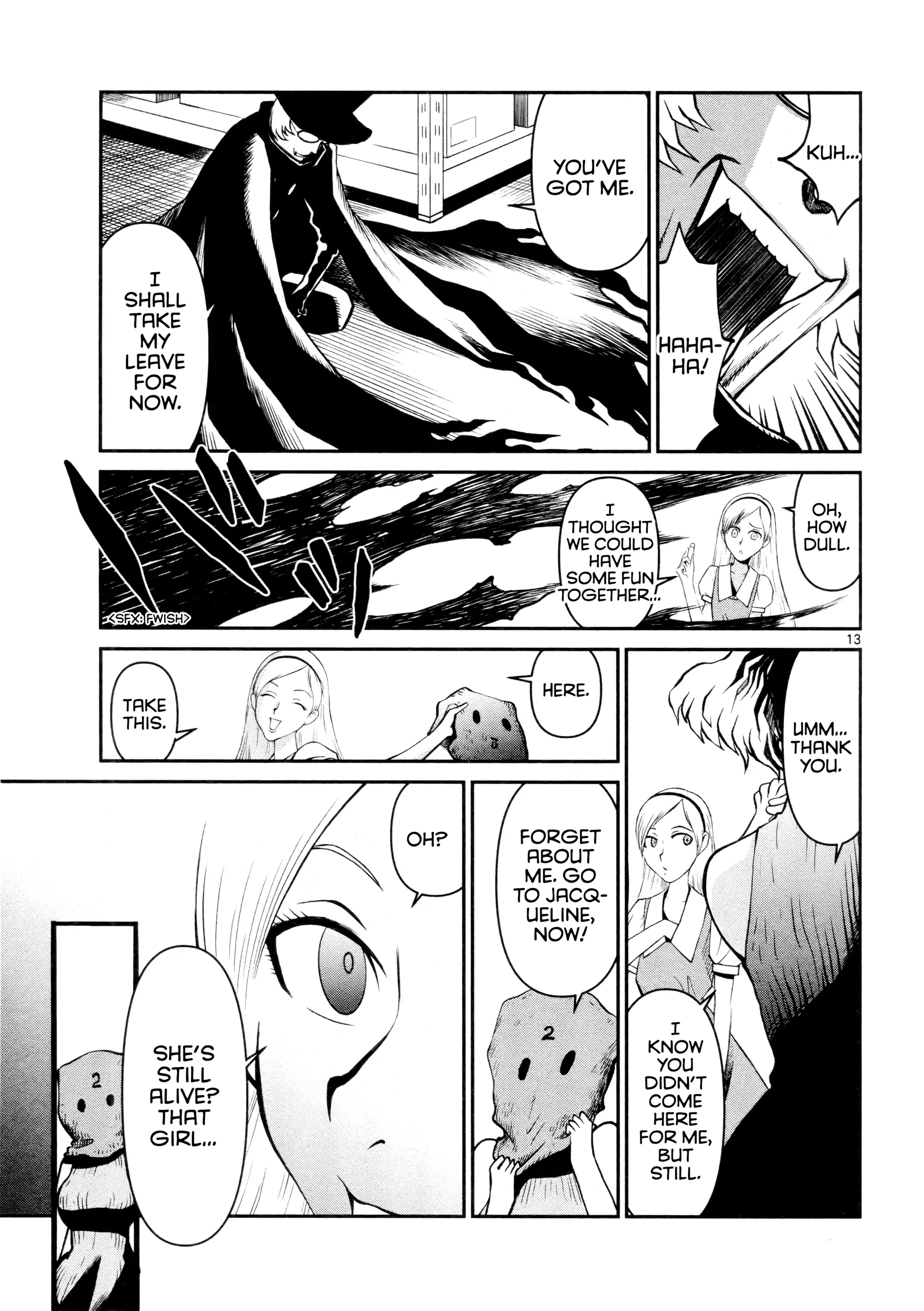 Black Lagoon: Sawyer the Cleaner - Dismemberment! Gore Gore Girl Chapter 35 - page 13