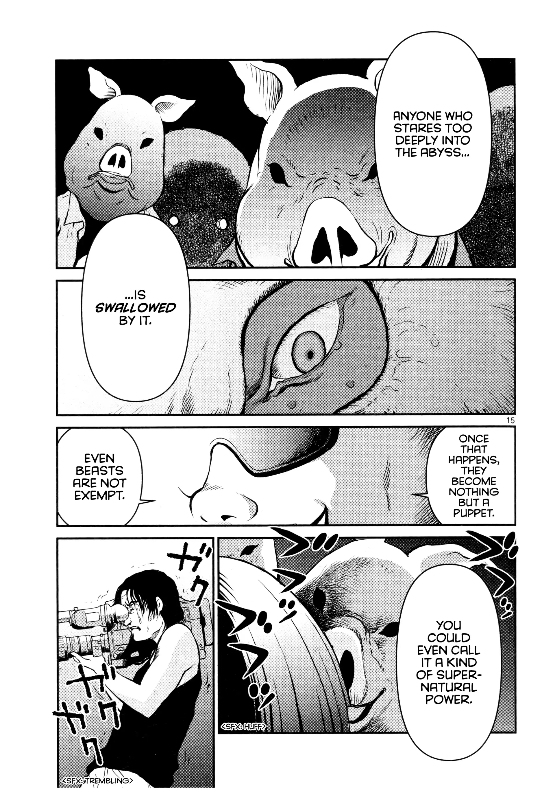 Black Lagoon: Sawyer the Cleaner - Dismemberment! Gore Gore Girl Chapter 35 - page 15