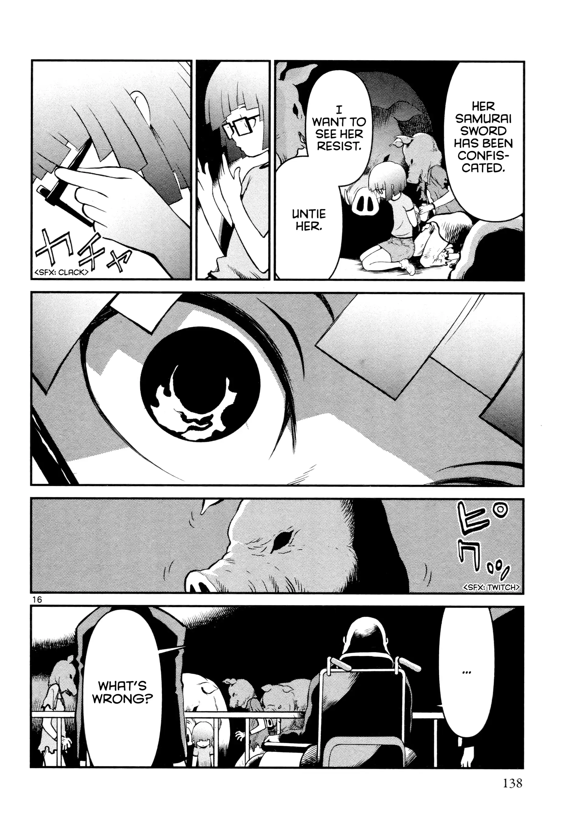 Black Lagoon: Sawyer the Cleaner - Dismemberment! Gore Gore Girl Chapter 35 - page 16