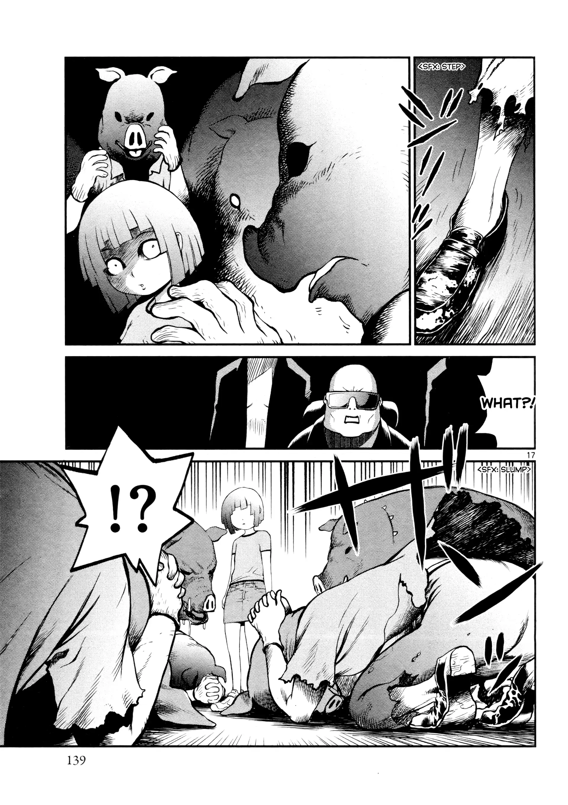Black Lagoon: Sawyer the Cleaner - Dismemberment! Gore Gore Girl Chapter 35 - page 17