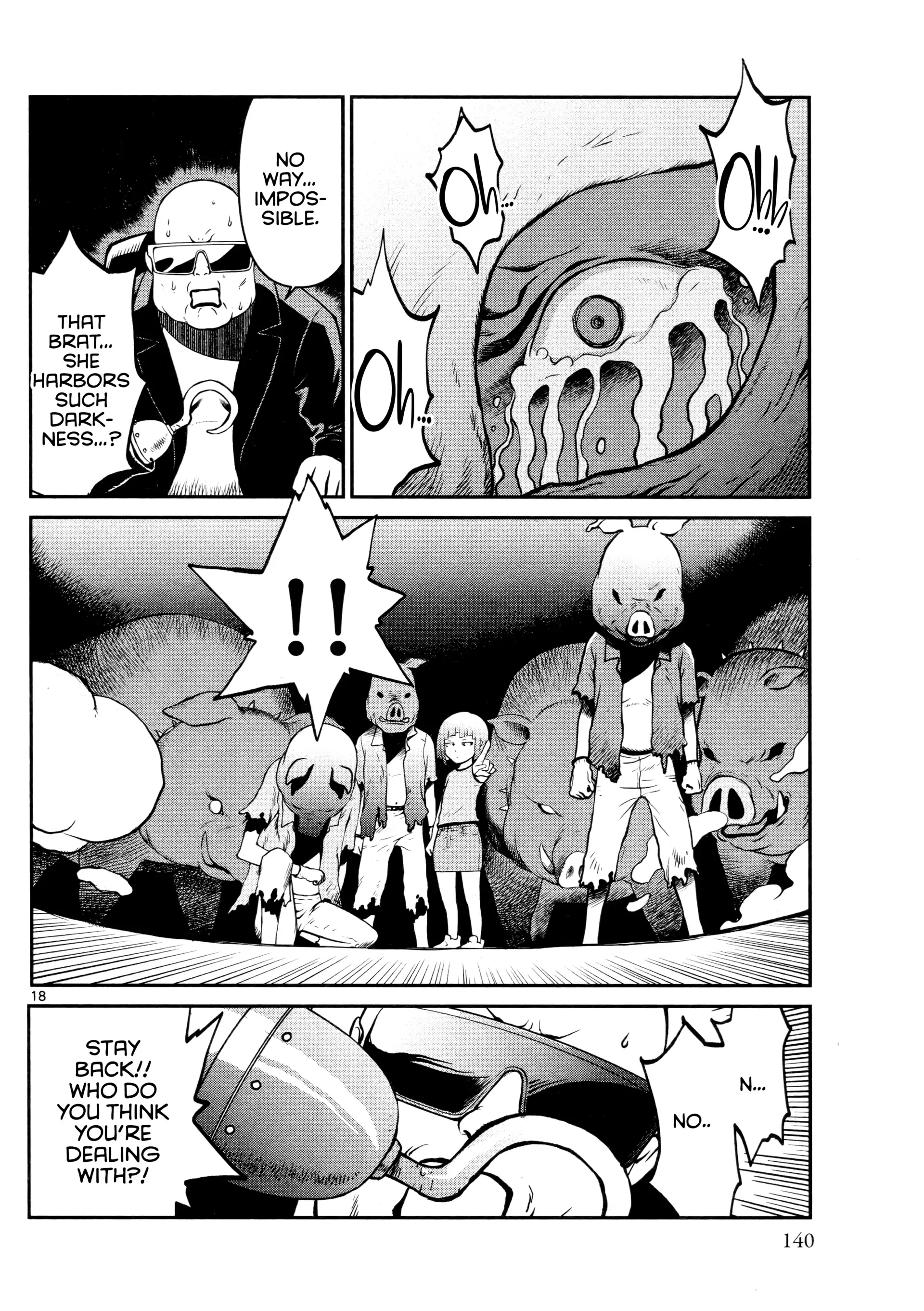 Black Lagoon: Sawyer the Cleaner - Dismemberment! Gore Gore Girl Chapter 35 - page 18