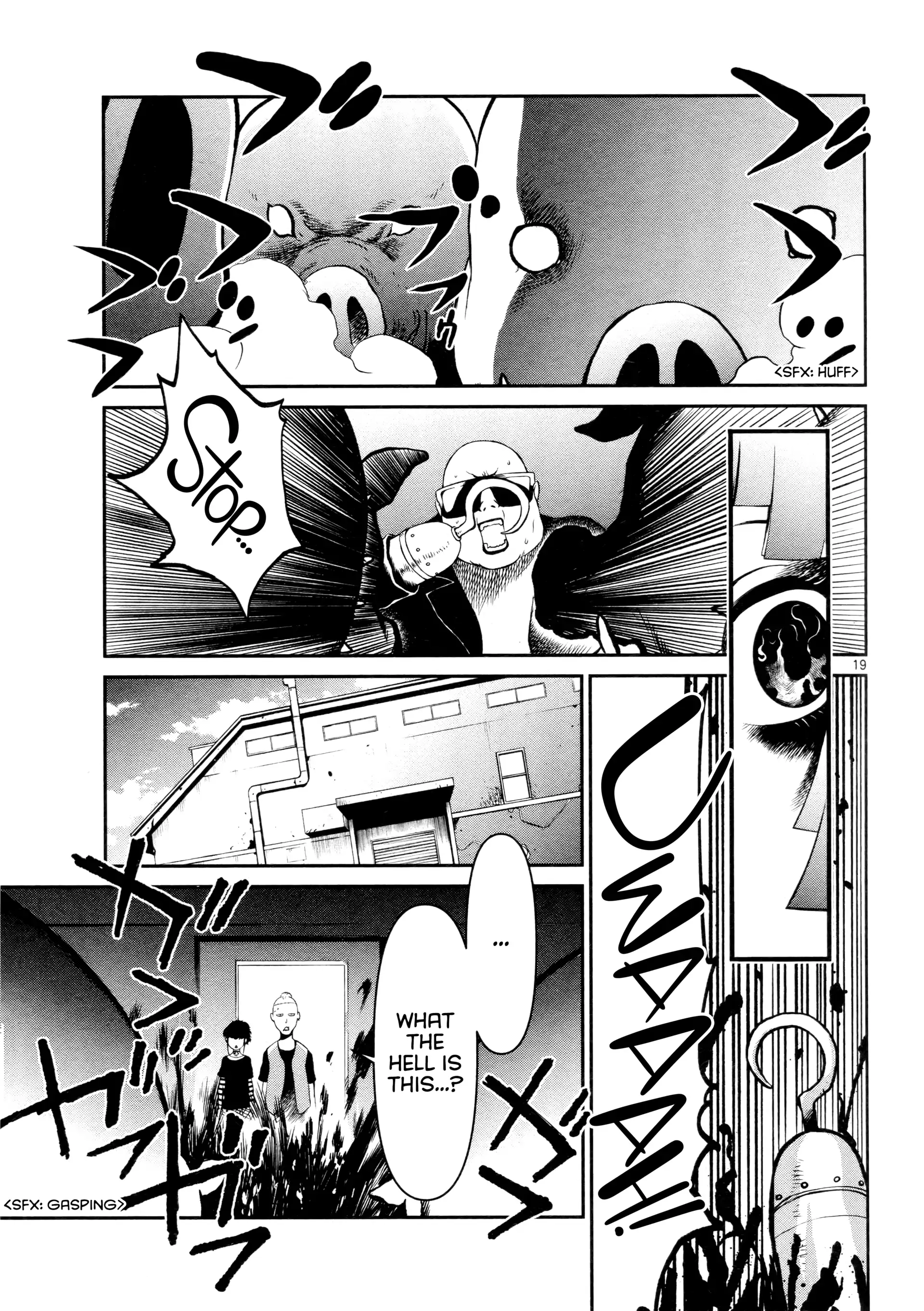 Black Lagoon: Sawyer the Cleaner - Dismemberment! Gore Gore Girl Chapter 35 - page 19