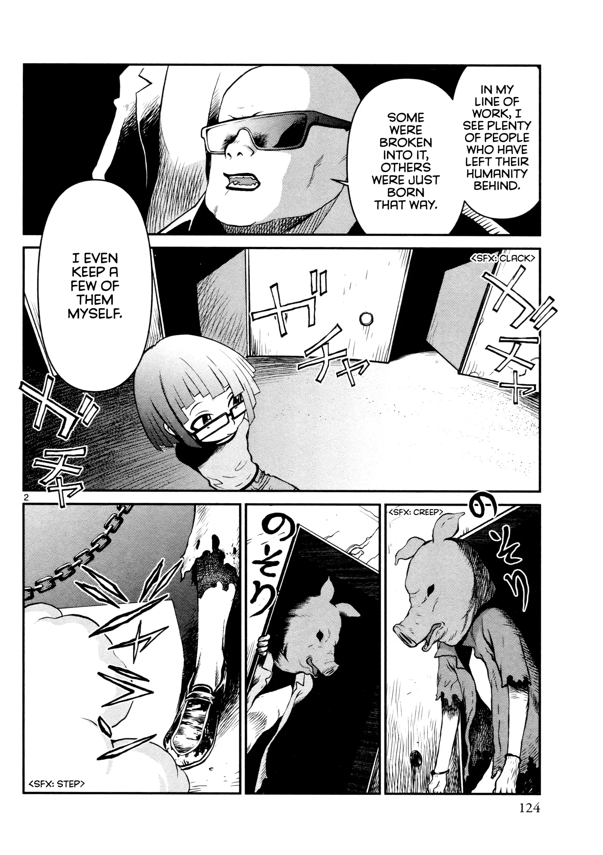 Black Lagoon: Sawyer the Cleaner - Dismemberment! Gore Gore Girl Chapter 35 - page 2