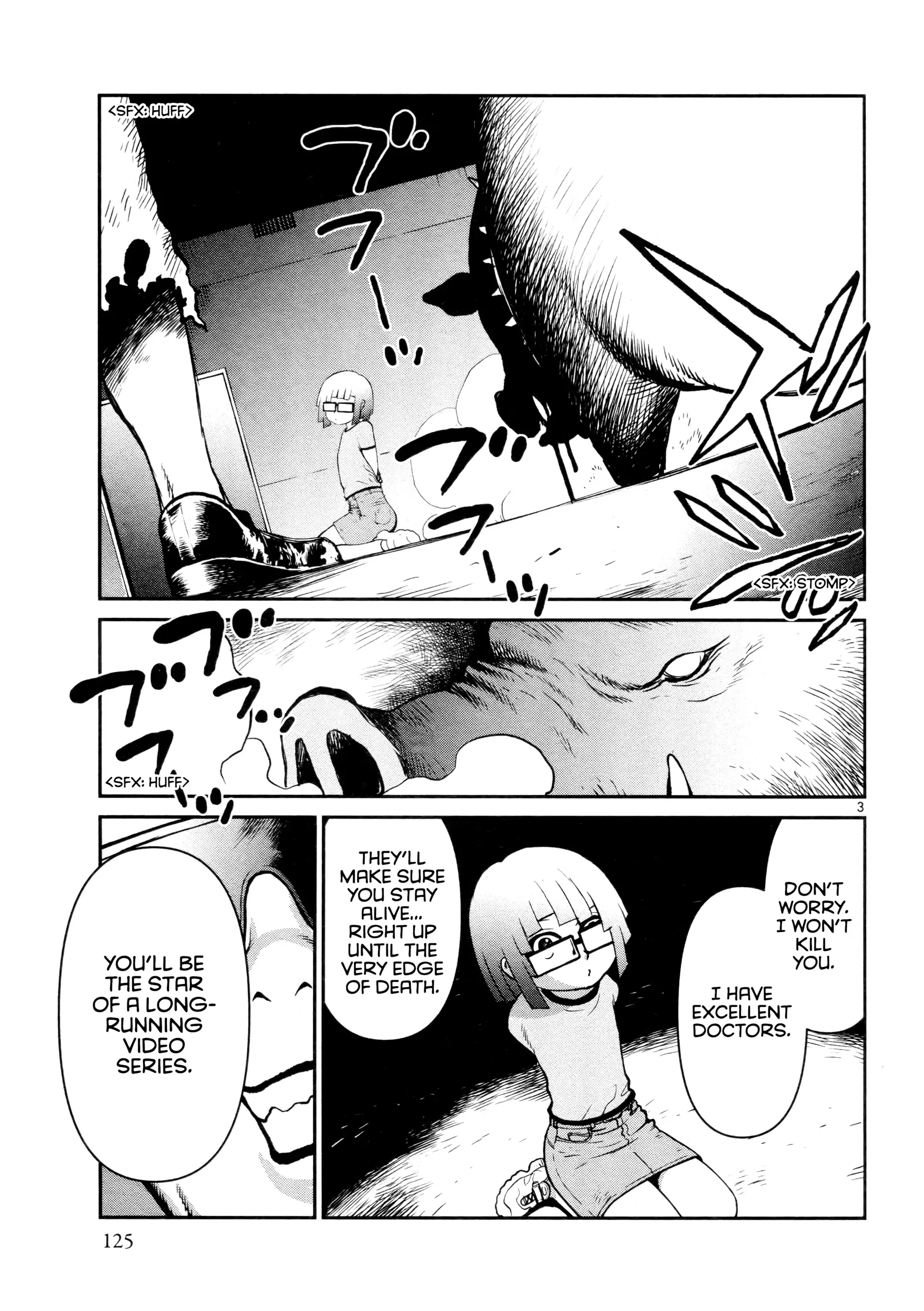 Black Lagoon: Sawyer the Cleaner - Dismemberment! Gore Gore Girl Chapter 35 - page 3