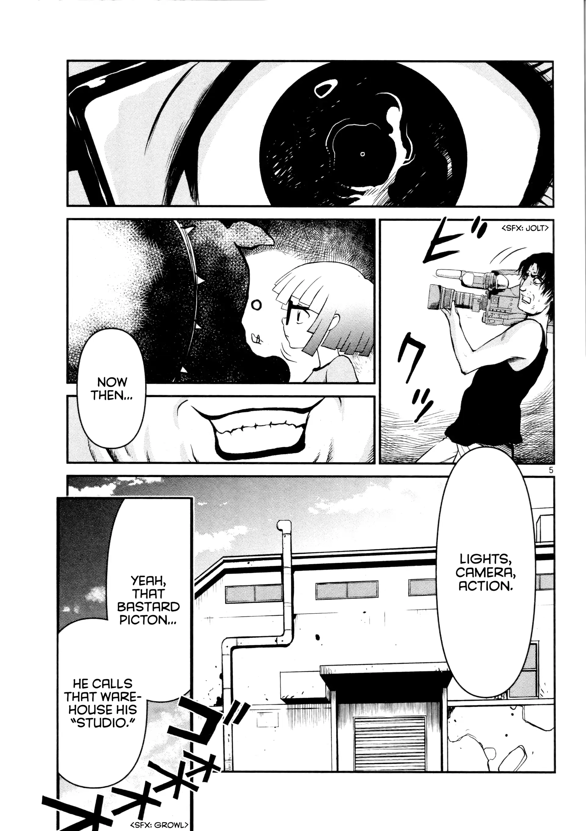 Black Lagoon: Sawyer the Cleaner - Dismemberment! Gore Gore Girl Chapter 35 - page 5