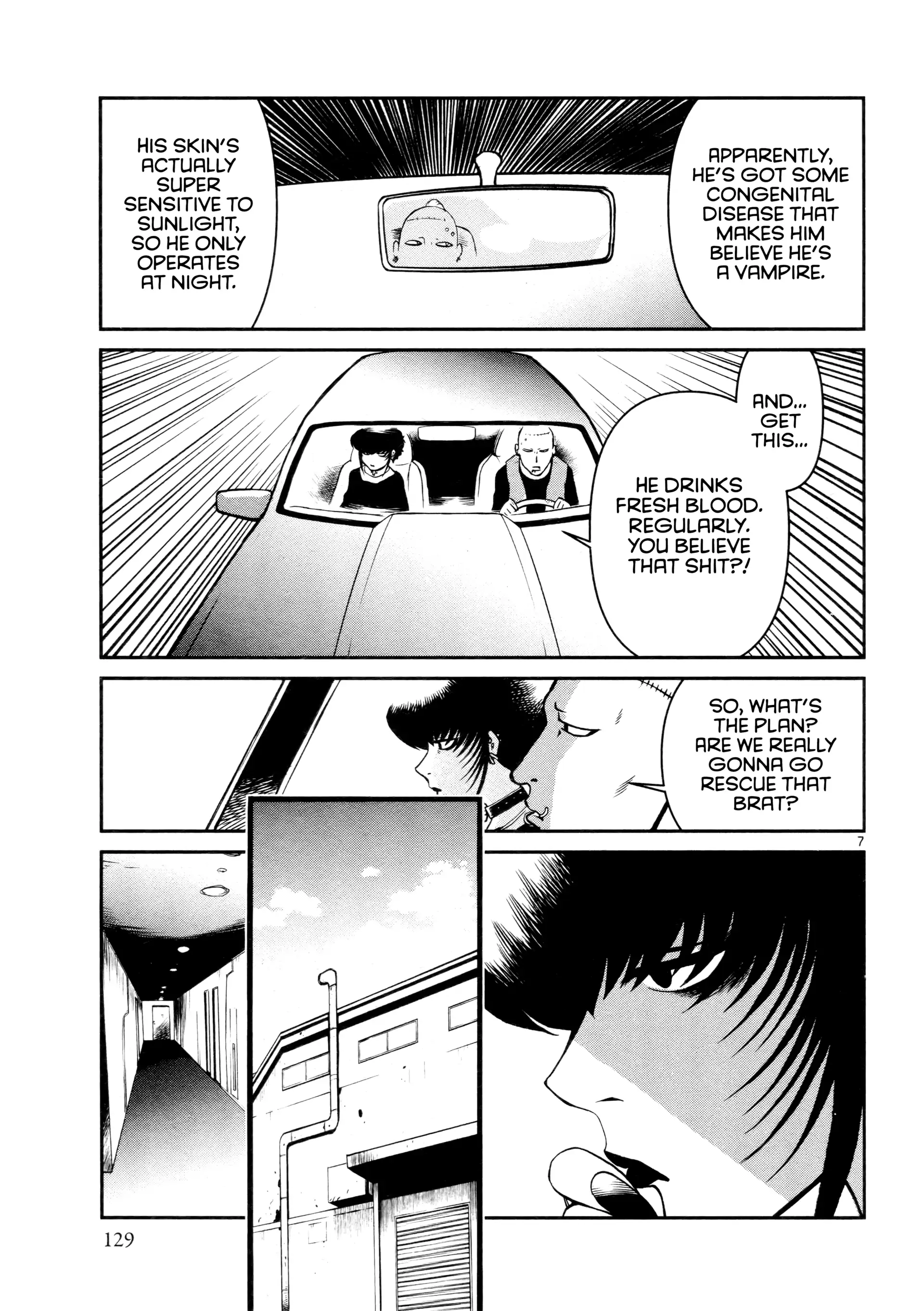 Black Lagoon: Sawyer the Cleaner - Dismemberment! Gore Gore Girl Chapter 35 - page 7