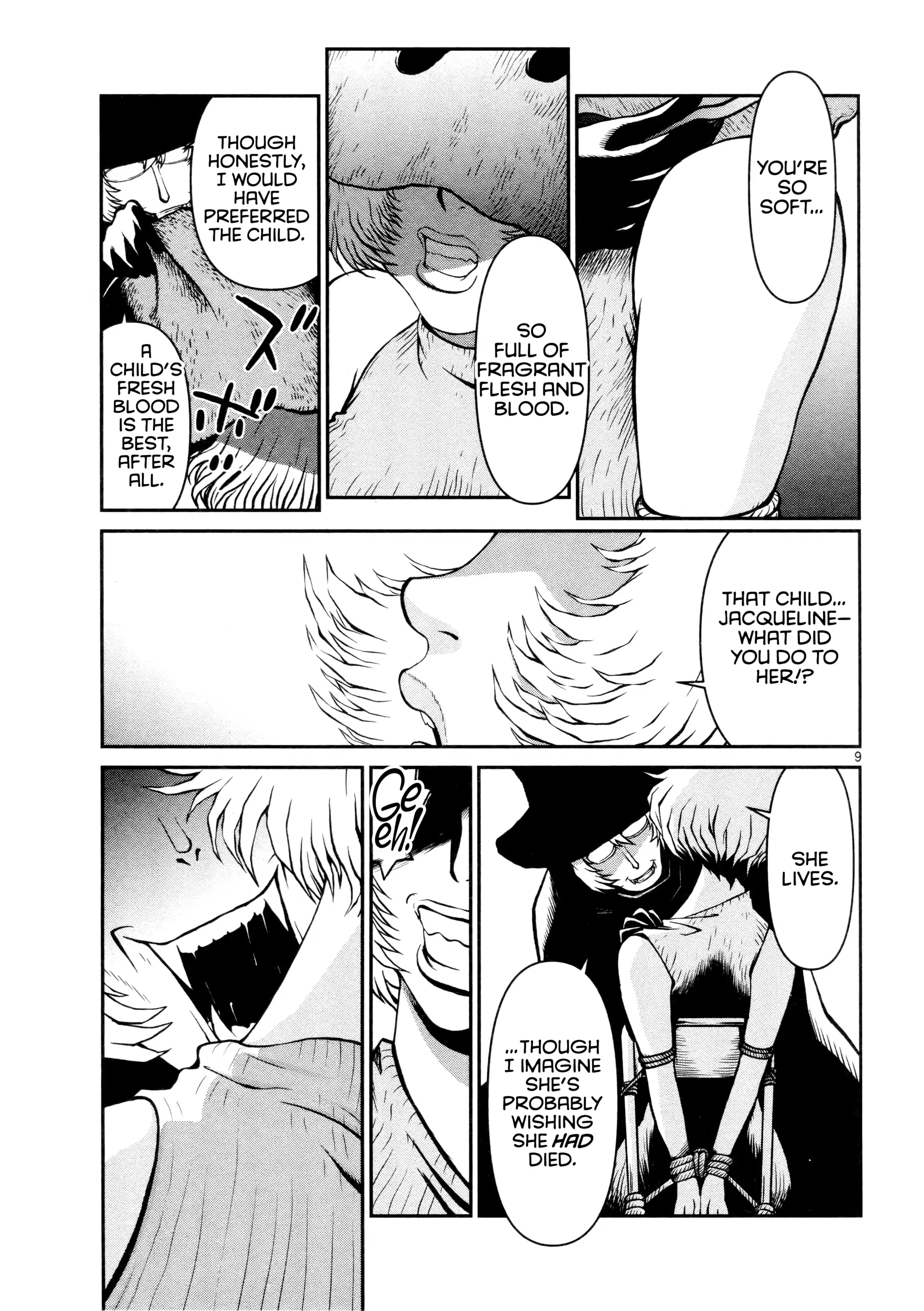 Black Lagoon: Sawyer the Cleaner - Dismemberment! Gore Gore Girl Chapter 35 - page 9