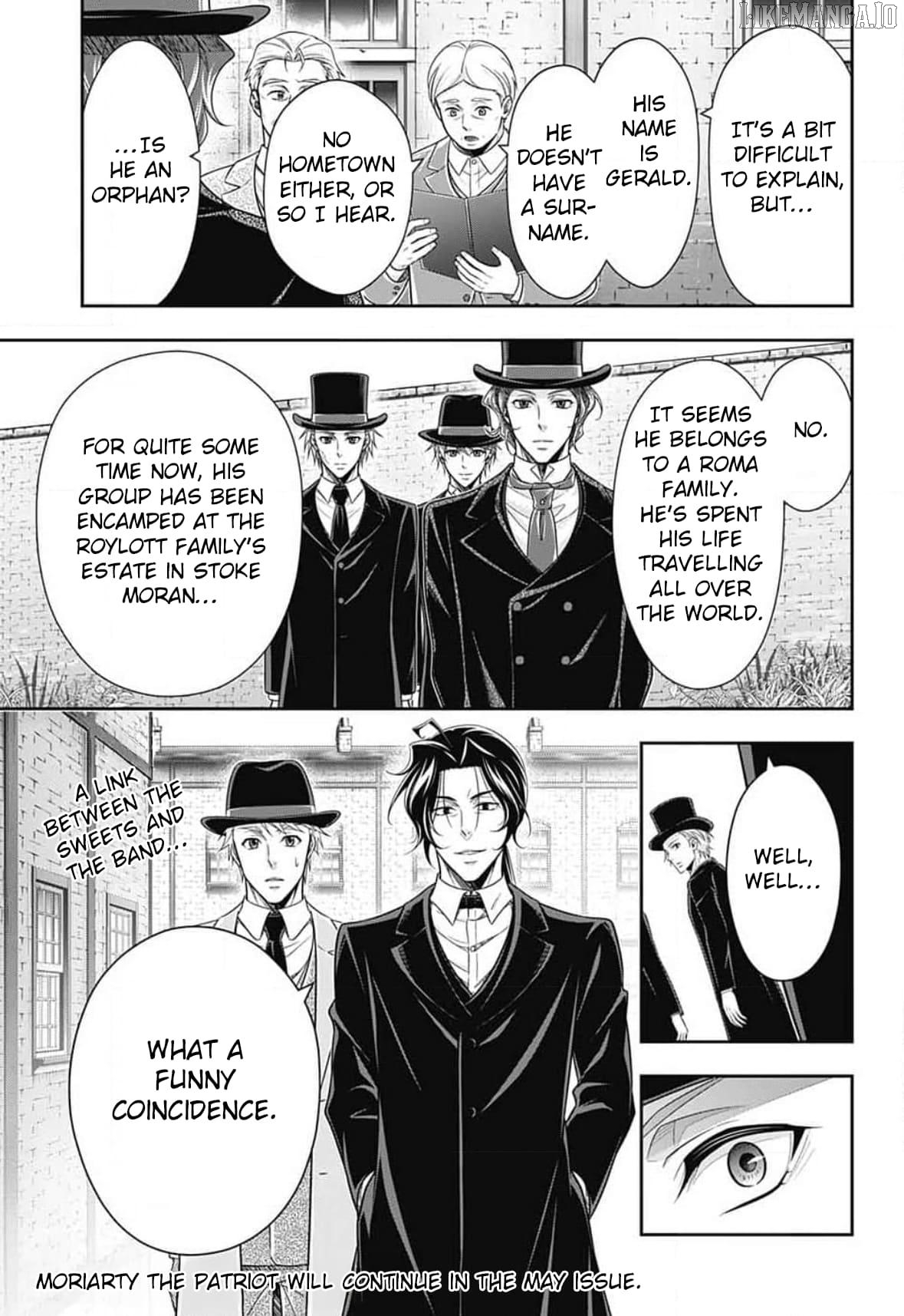 Yukoku no Moriarty Chapter 82 - page 36