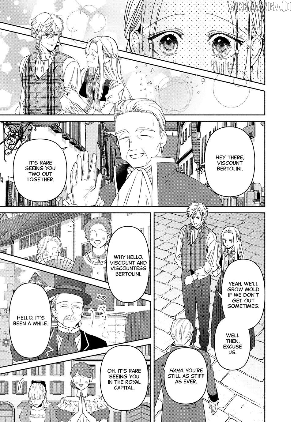 Moto Konyakusha kara Nigeru tame Kyūketsu Hakushaku ni Koibito no Furi wo Onegai Shitara, Naze ka Dekiai Mōdo ni Narimashita Chapter 22 - page 23