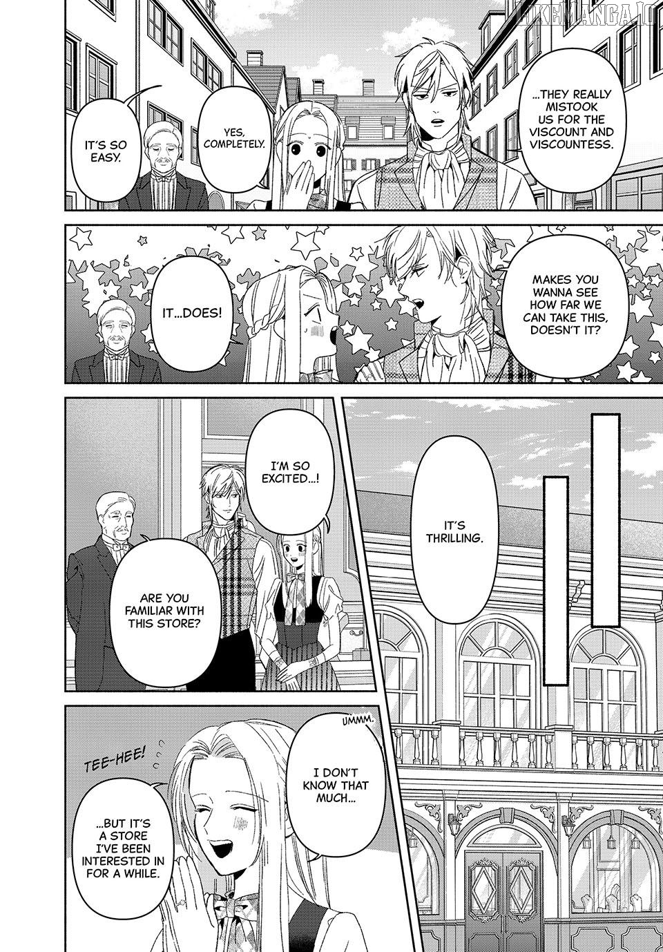 Moto Konyakusha kara Nigeru tame Kyūketsu Hakushaku ni Koibito no Furi wo Onegai Shitara, Naze ka Dekiai Mōdo ni Narimashita Chapter 22 - page 24