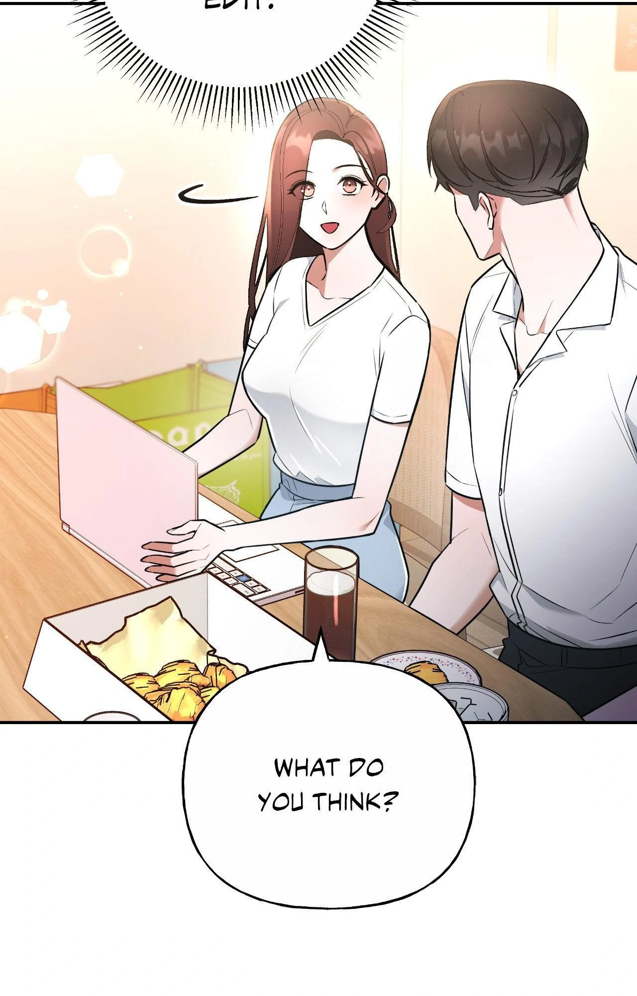 My Presumptuous Sunbae Chapter 28 - page 54