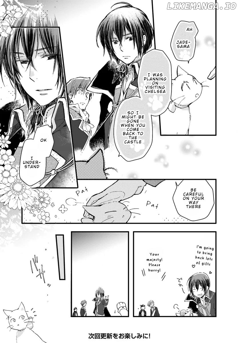 Fukushuu wo Chikatta Shironeko wa Ryuuou no Hiza no Jou de Damin wo Musaboru Chapter 22.1 - page 9