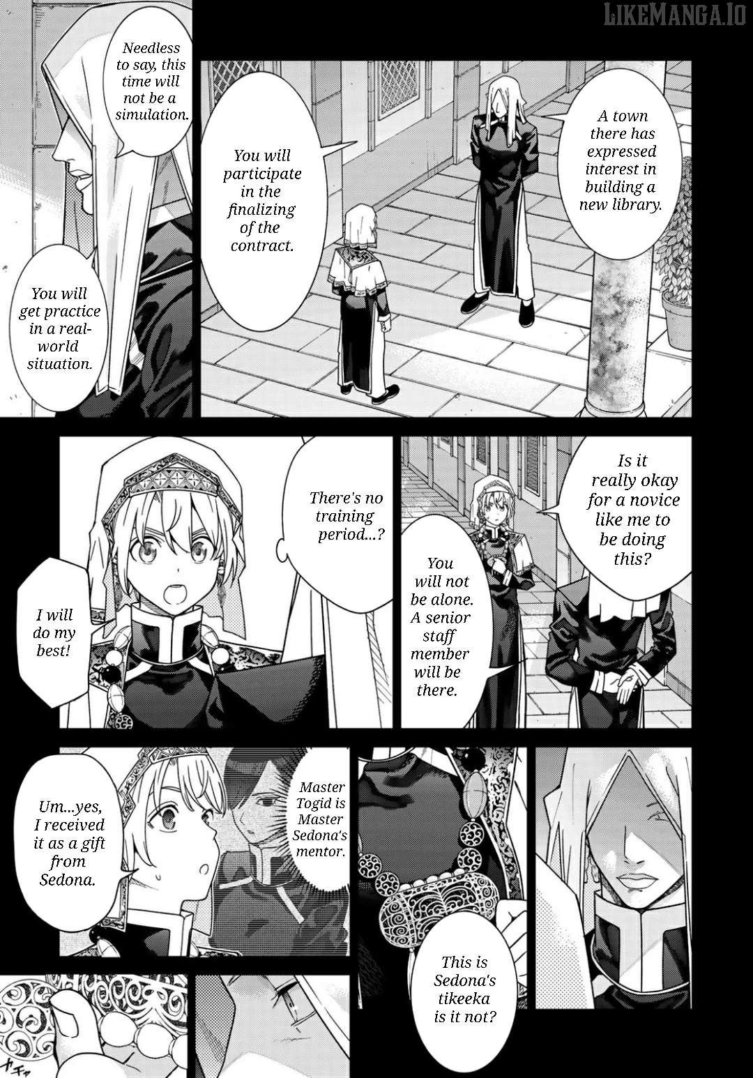 Toshokan No Daimajutsushi Chapter 53.1 - page 9