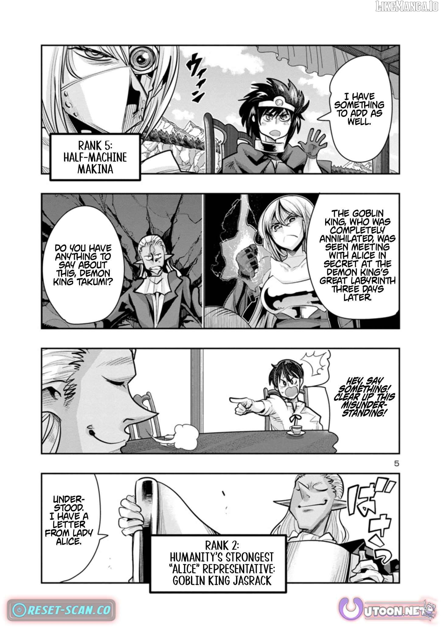 Uchi no Deshi ga Itsu no Manika Jinrui Saikyou ni Natte-ite, Nan no Sainou Monai Shishou no Ore ga, Sore wo Koeru Uchuu Saikyou ni Go Nintei Sareteiru Kudan ni Tsuite Chapter 8.1 - page 5