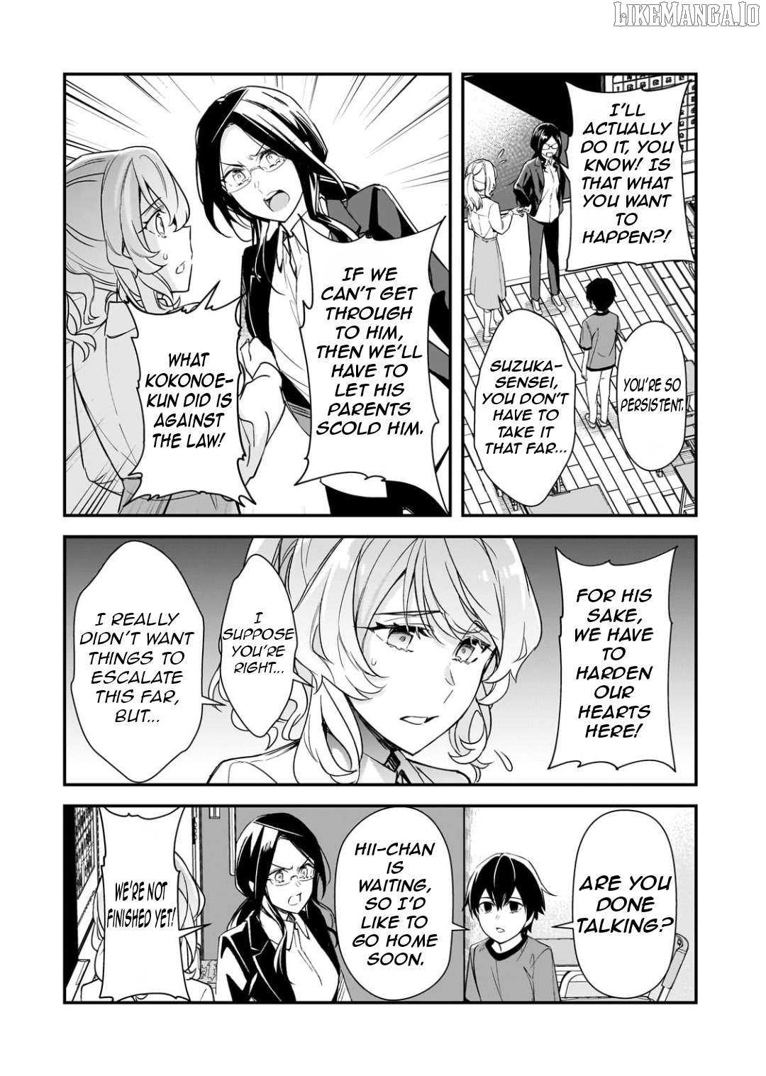 The Girls Who Traumatized Me Keep Glancing at Me, but Alas, It’s Too Late Chapter 25.1 - page 9