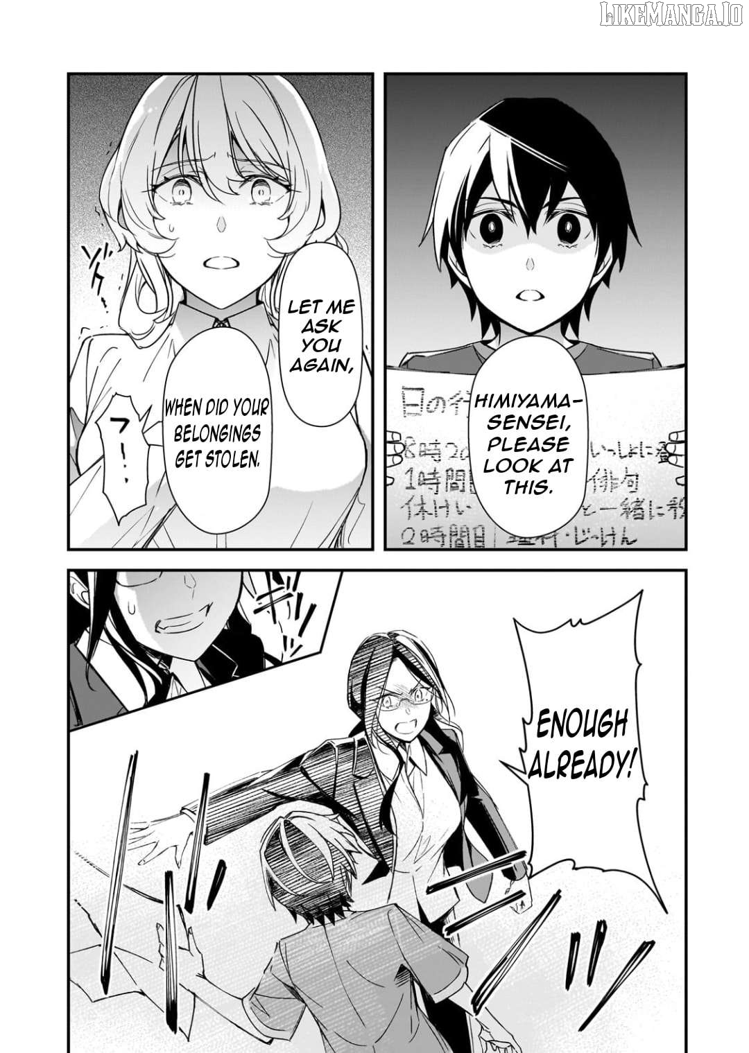 The Girls Who Traumatized Me Keep Glancing at Me, but Alas, It’s Too Late Chapter 25.2 - page 13