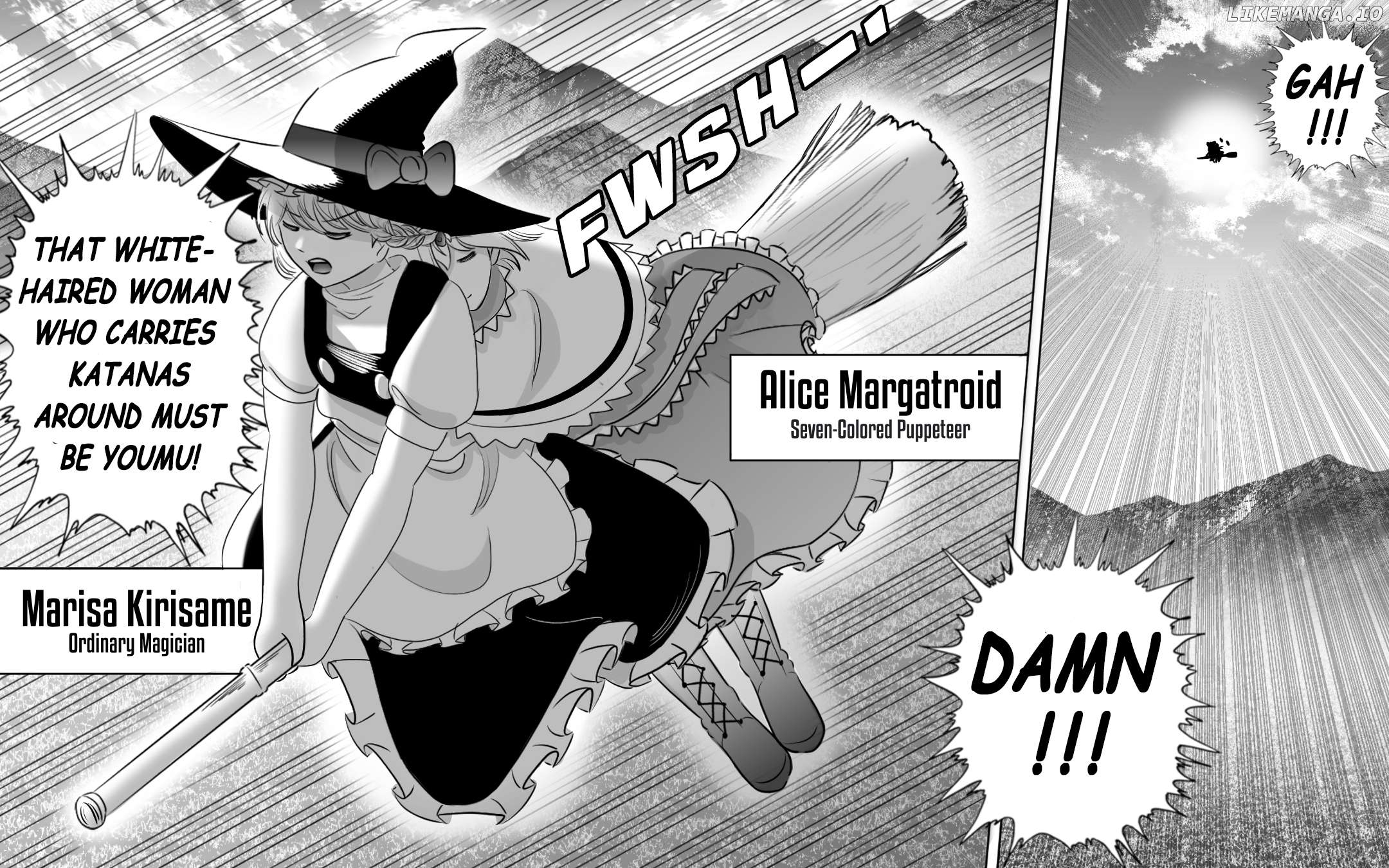 TOUHOU: Today's menu for lady Yuyuko Chapter 2 - page 1