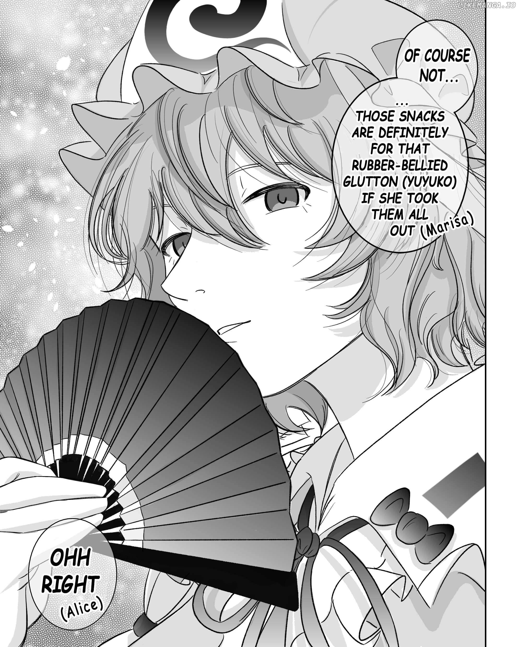 TOUHOU: Today's menu for lady Yuyuko Chapter 2 - page 3