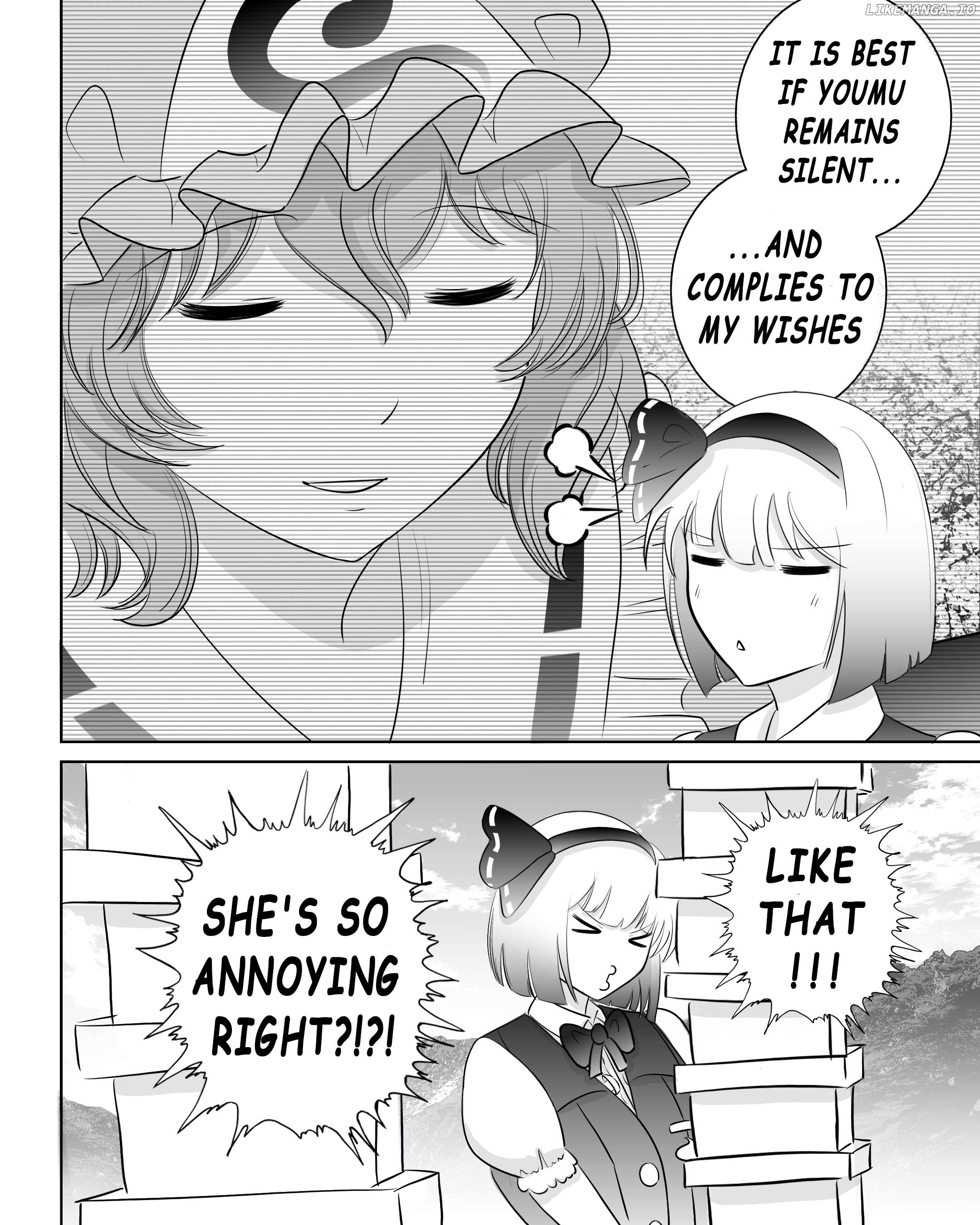 TOUHOU: Today's menu for lady Yuyuko Chapter 2 - page 8