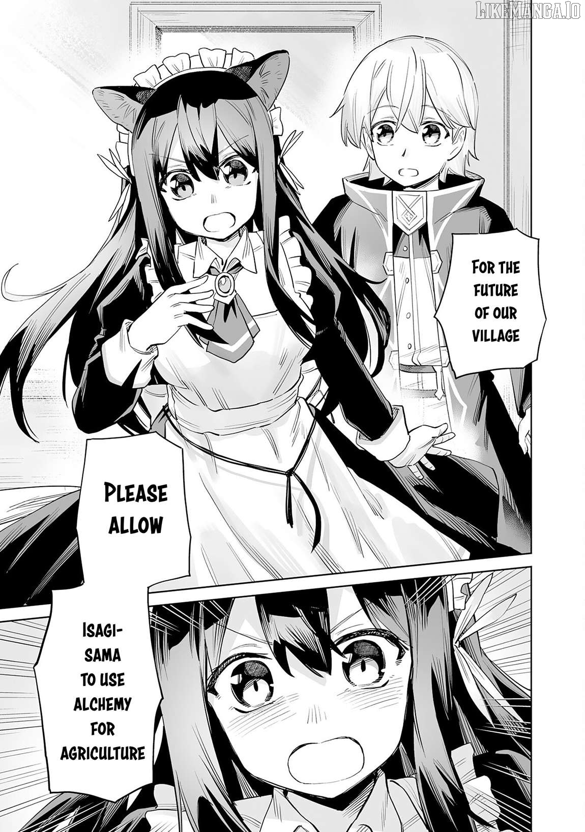 Kaikosareta Kyuutei Renkinjutsushi wa Henkyou de Dai Nouen wo Tsukuriageru - Sokoku wo Oidasareta kedo, Saikyou Ryouchi de Slow Life wo Ouka suru Chapter 1 - page 46