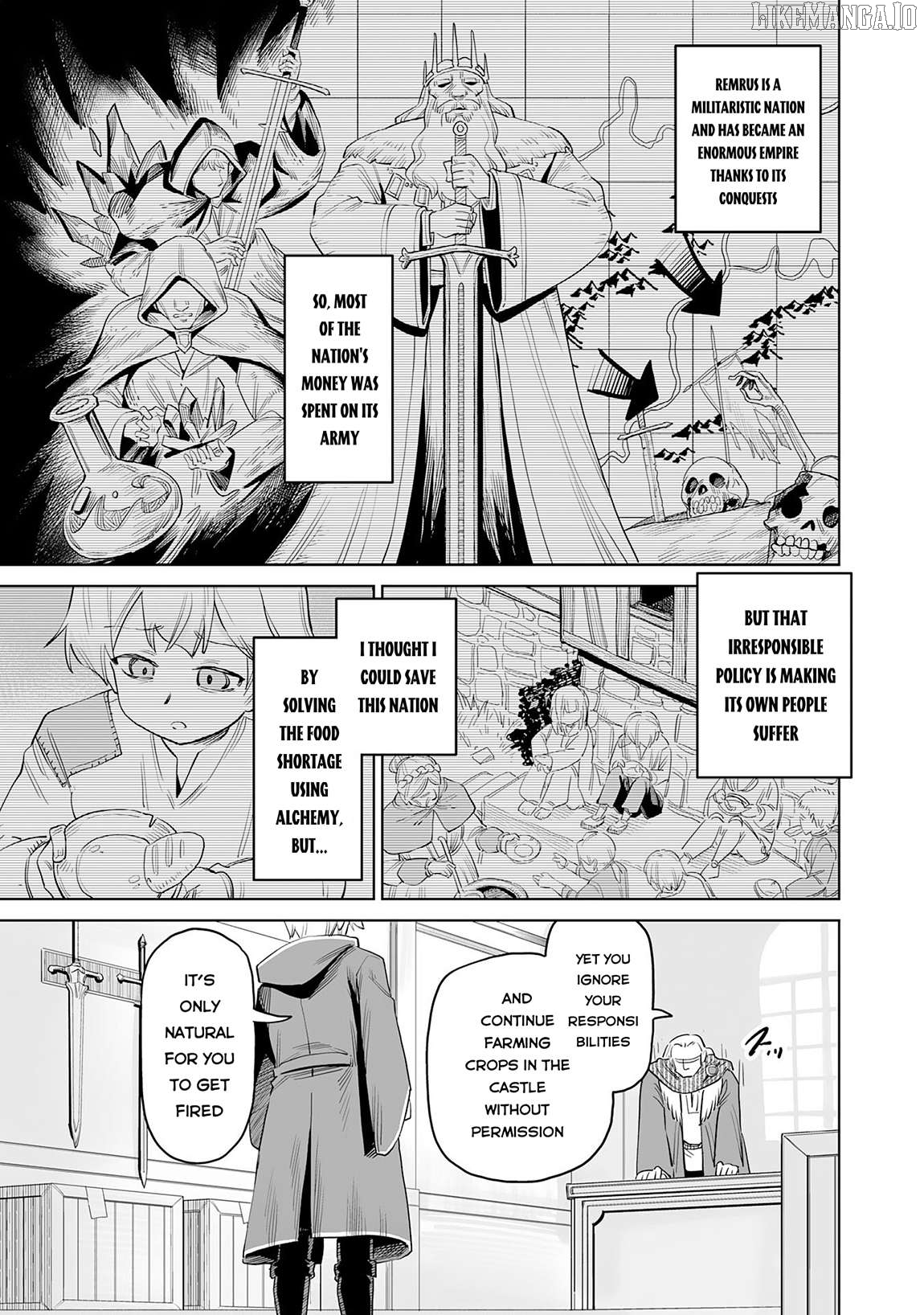 Kaikosareta Kyuutei Renkinjutsushi wa Henkyou de Dai Nouen wo Tsukuriageru - Sokoku wo Oidasareta kedo, Saikyou Ryouchi de Slow Life wo Ouka suru Chapter 1 - page 8