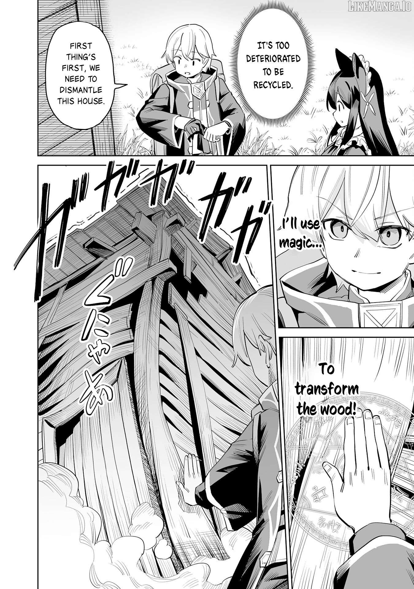 Kaikosareta Kyuutei Renkinjutsushi wa Henkyou de Dai Nouen wo Tsukuriageru - Sokoku wo Oidasareta kedo, Saikyou Ryouchi de Slow Life wo Ouka suru Chapter 2 - page 7
