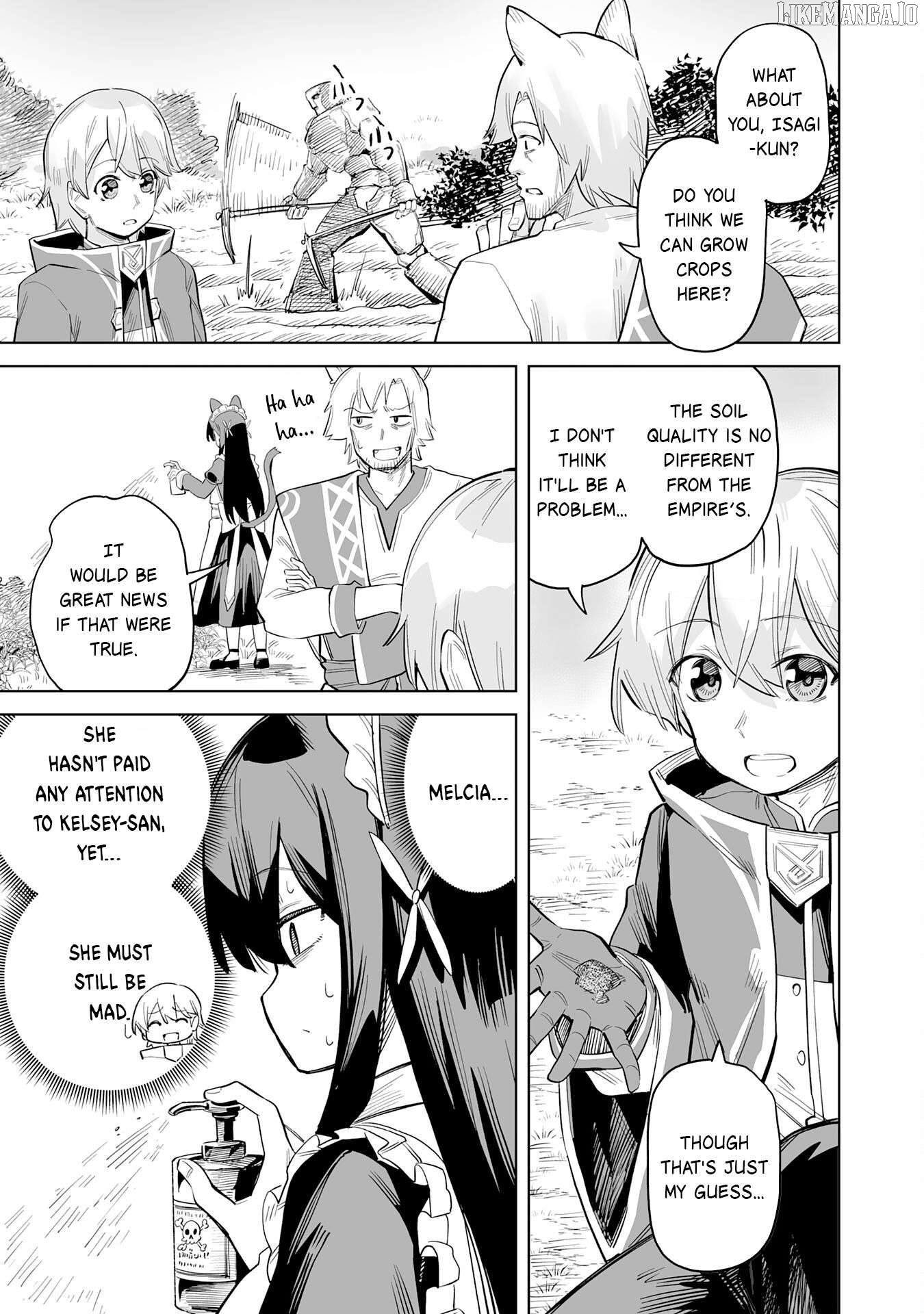 Kaikosareta Kyuutei Renkinjutsushi wa Henkyou de Dai Nouen wo Tsukuriageru - Sokoku wo Oidasareta kedo, Saikyou Ryouchi de Slow Life wo Ouka suru Chapter 3 - page 16