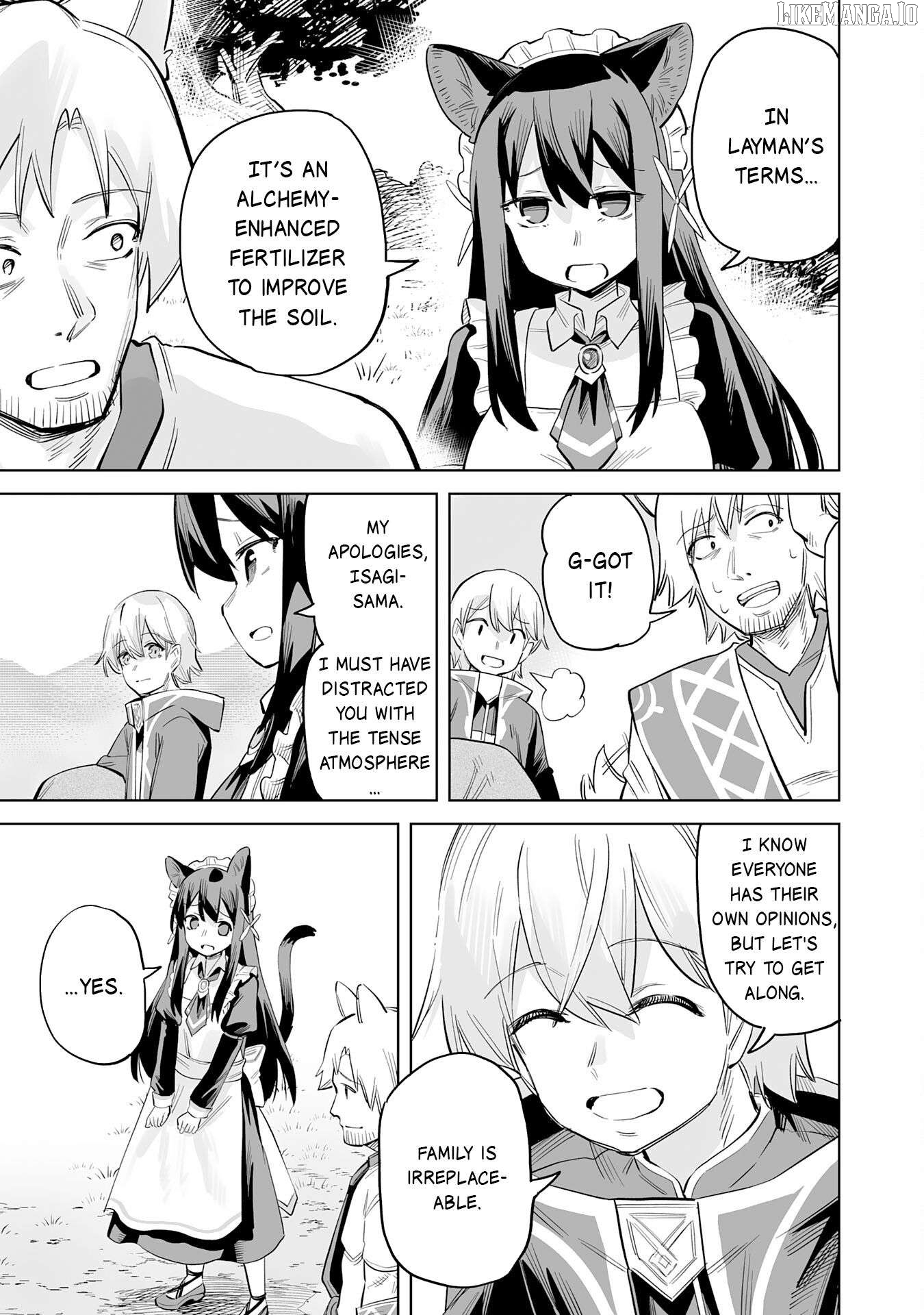 Kaikosareta Kyuutei Renkinjutsushi wa Henkyou de Dai Nouen wo Tsukuriageru - Sokoku wo Oidasareta kedo, Saikyou Ryouchi de Slow Life wo Ouka suru Chapter 3 - page 18