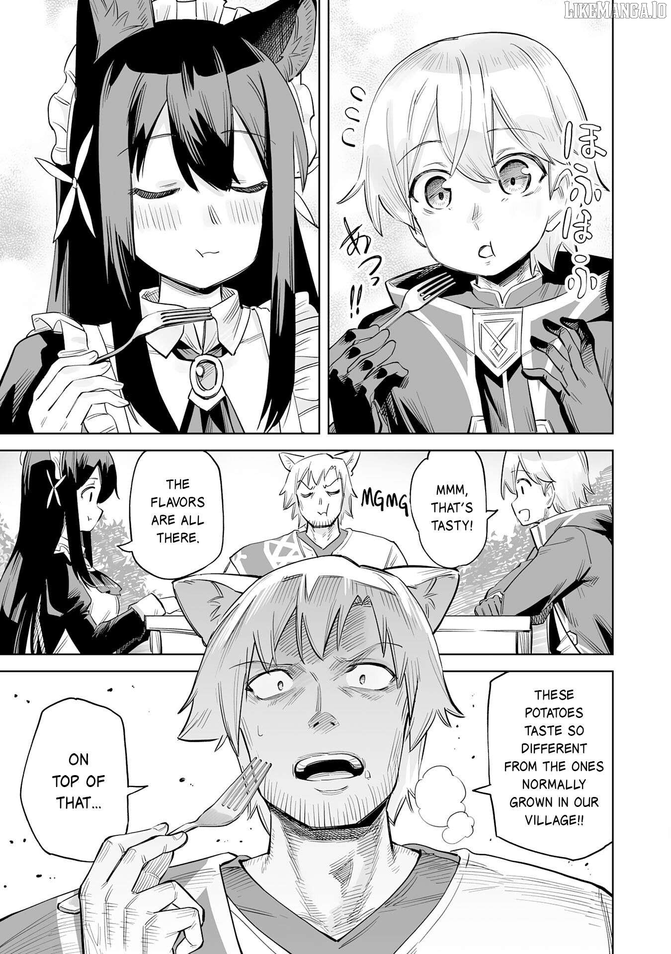 Kaikosareta Kyuutei Renkinjutsushi wa Henkyou de Dai Nouen wo Tsukuriageru - Sokoku wo Oidasareta kedo, Saikyou Ryouchi de Slow Life wo Ouka suru Chapter 3 - page 32
