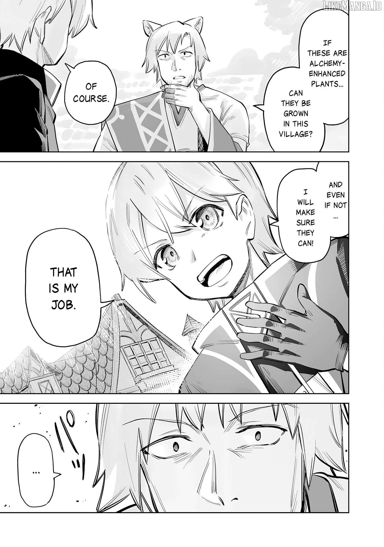 Kaikosareta Kyuutei Renkinjutsushi wa Henkyou de Dai Nouen wo Tsukuriageru - Sokoku wo Oidasareta kedo, Saikyou Ryouchi de Slow Life wo Ouka suru Chapter 3 - page 34