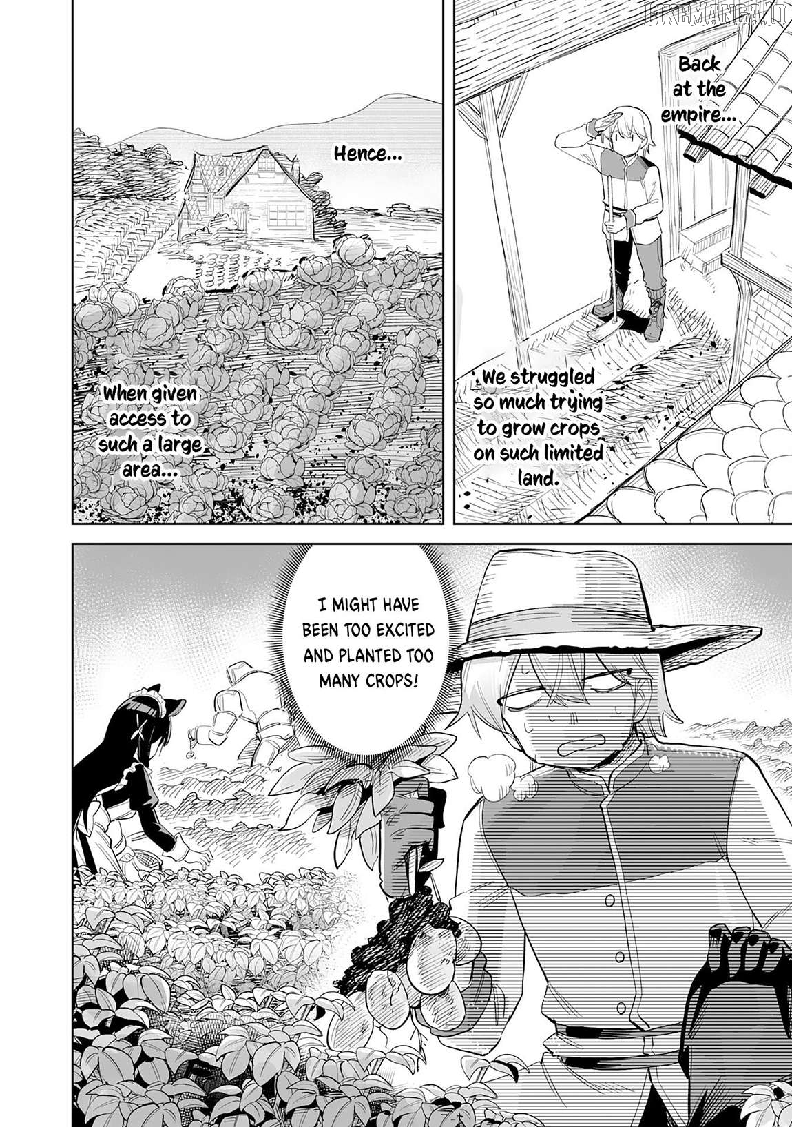Kaikosareta Kyuutei Renkinjutsushi wa Henkyou de Dai Nouen wo Tsukuriageru - Sokoku wo Oidasareta kedo, Saikyou Ryouchi de Slow Life wo Ouka suru Chapter 4 - page 3