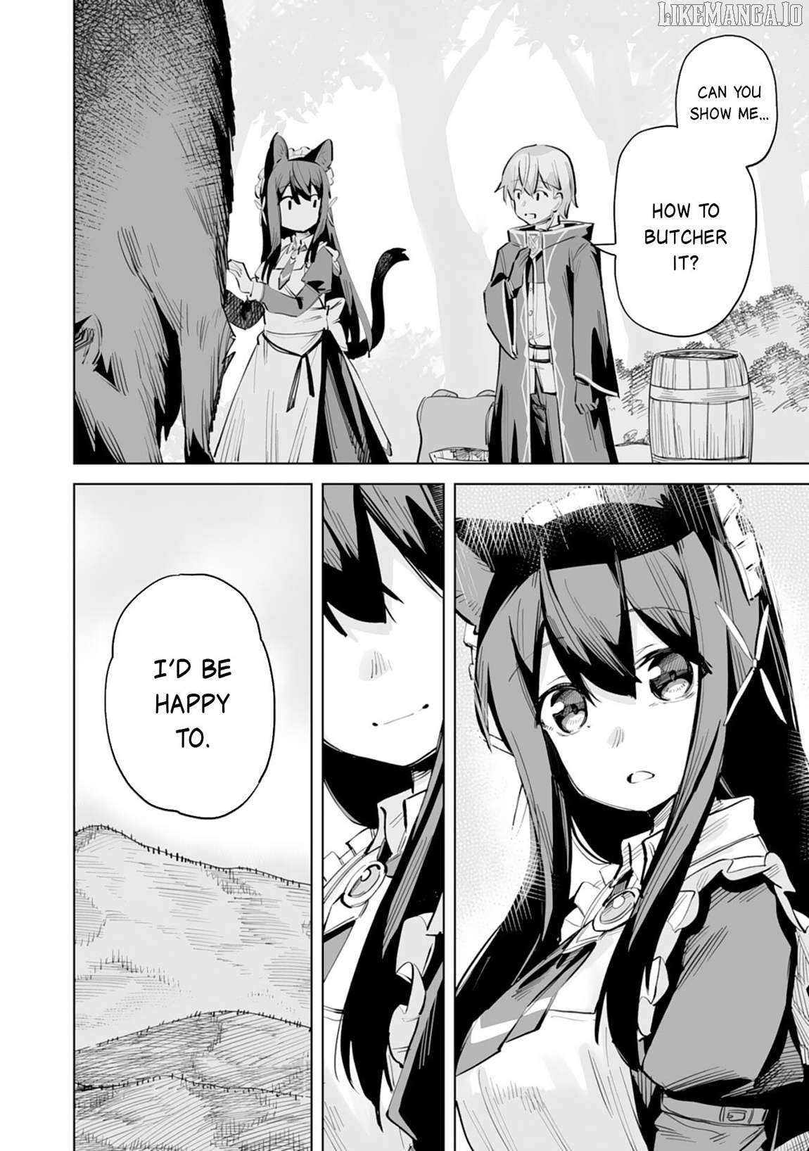 Kaikosareta Kyuutei Renkinjutsushi wa Henkyou de Dai Nouen wo Tsukuriageru - Sokoku wo Oidasareta kedo, Saikyou Ryouchi de Slow Life wo Ouka suru Chapter 5 - page 33