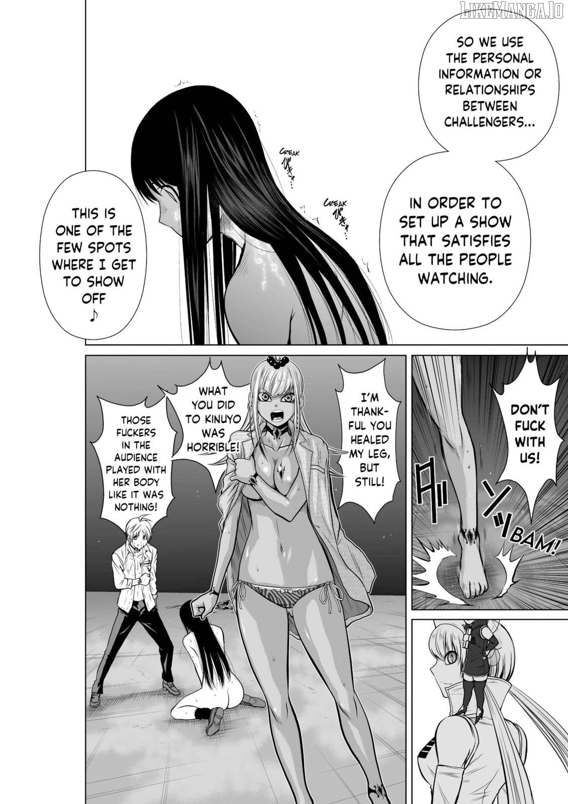 Chijou 100-Kai Chapter 18.3 - page 21