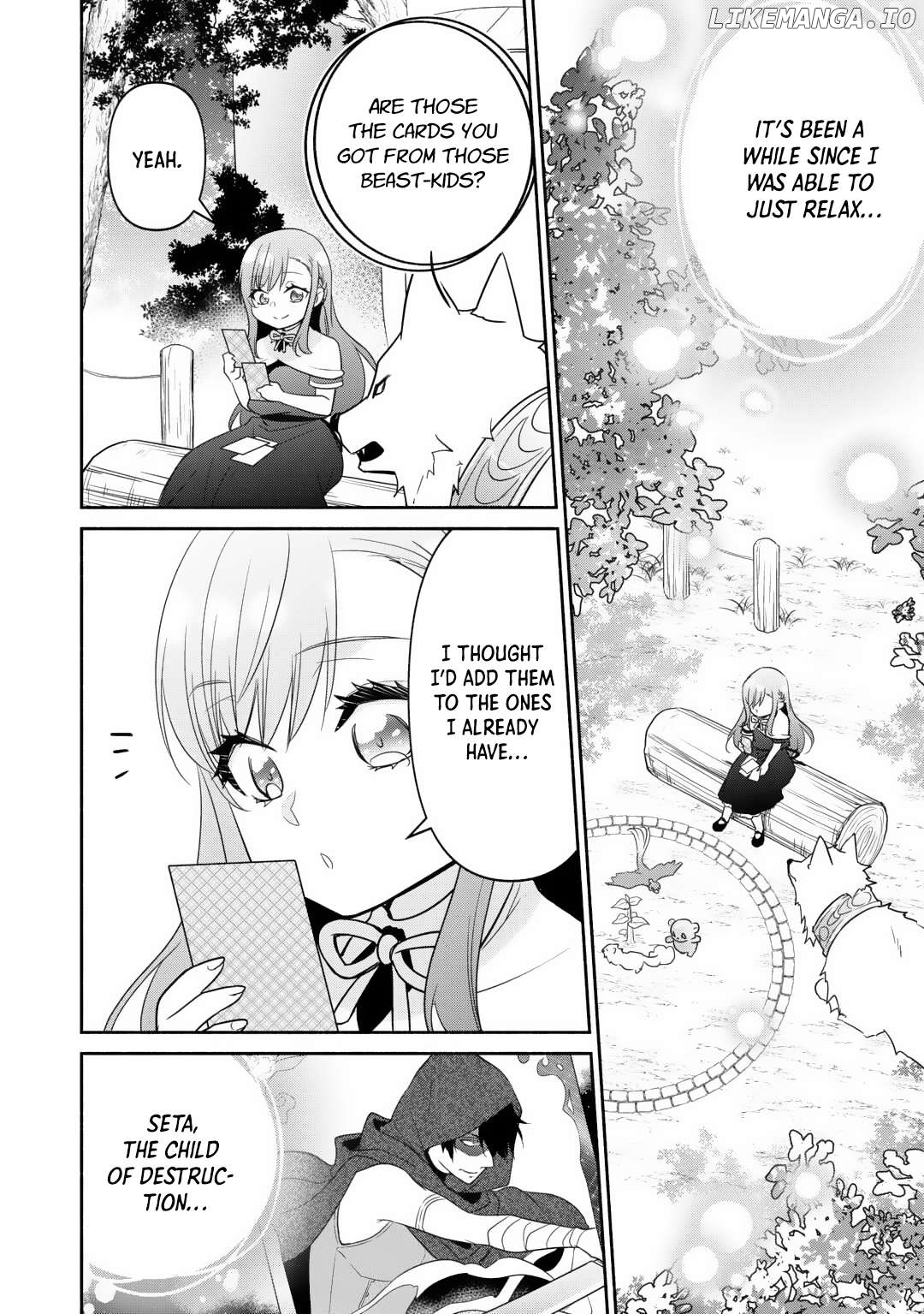 Tensei Youjo. Kamikemono to Ouji to, Saikyou no Ojisan Youhei-dan no Naka de Ikiru. Chapter 23 - page 17