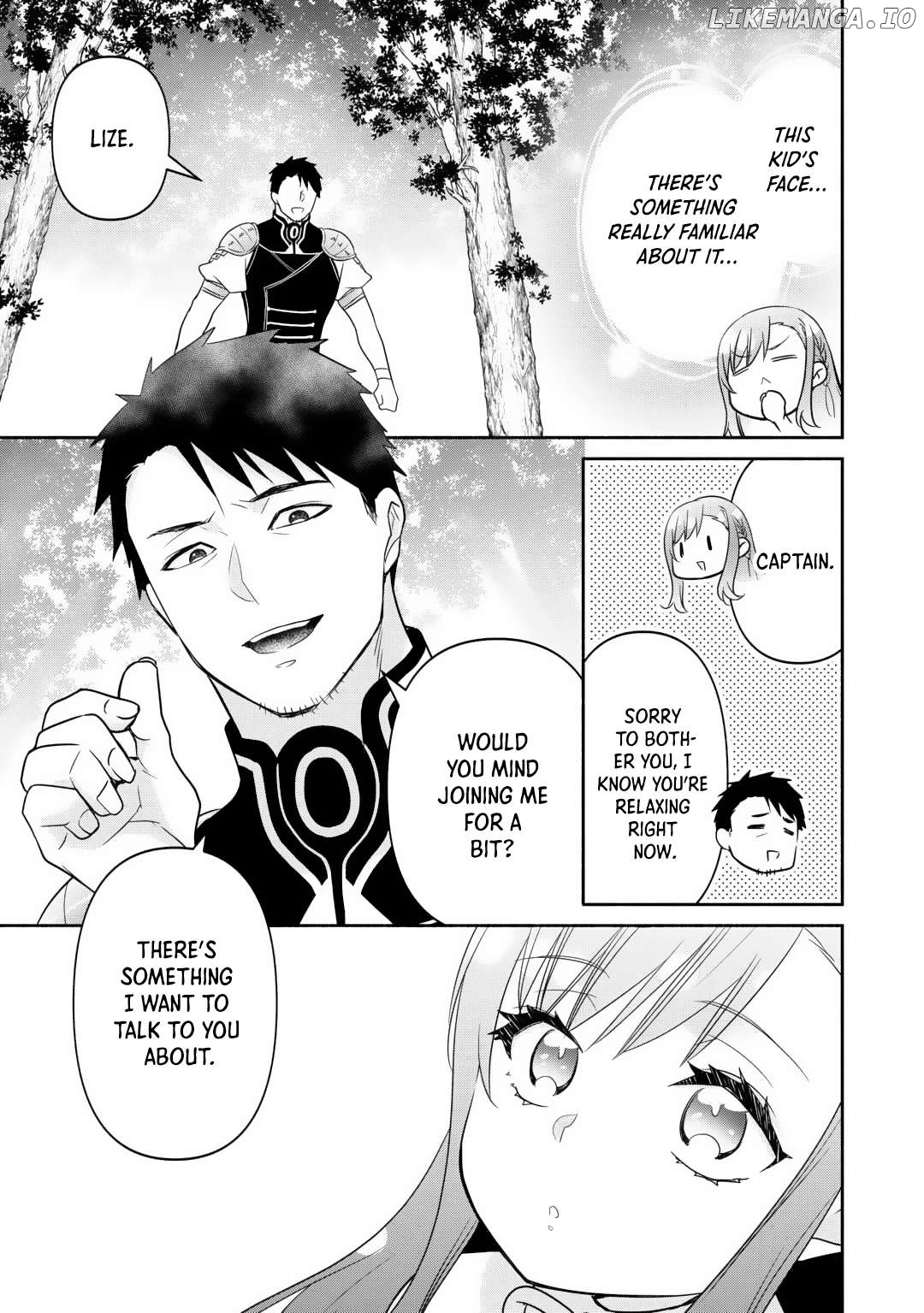 Tensei Youjo. Kamikemono to Ouji to, Saikyou no Ojisan Youhei-dan no Naka de Ikiru. Chapter 23 - page 18