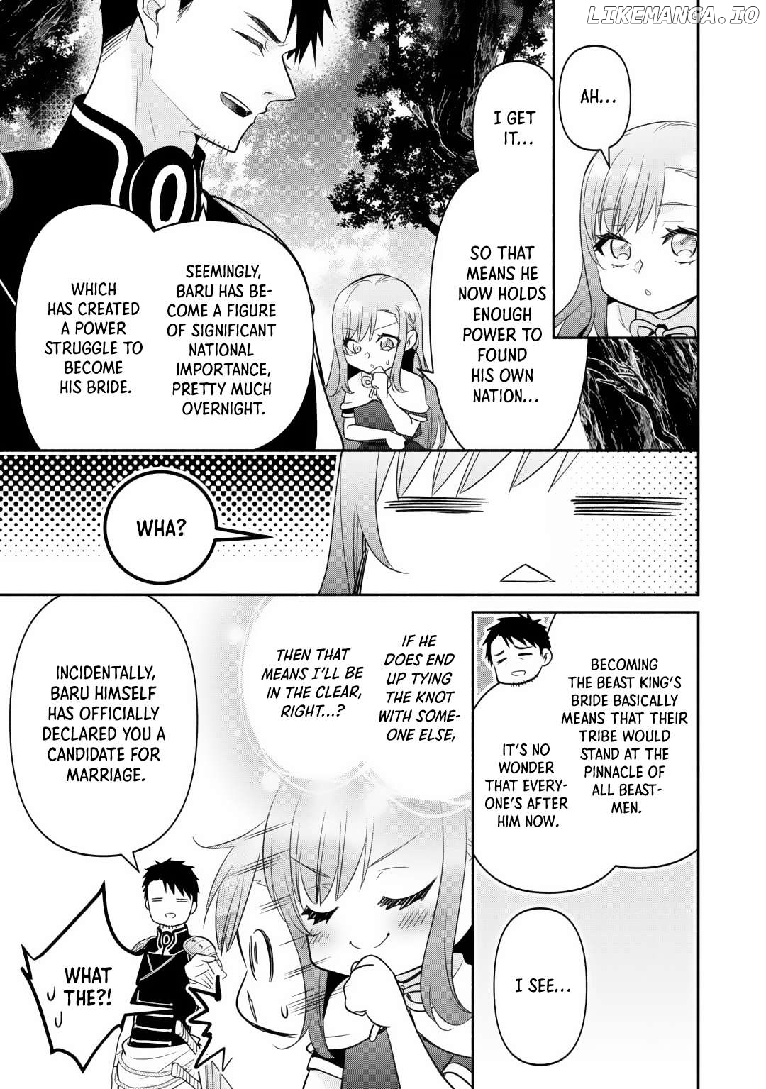 Tensei Youjo. Kamikemono to Ouji to, Saikyou no Ojisan Youhei-dan no Naka de Ikiru. Chapter 23 - page 20