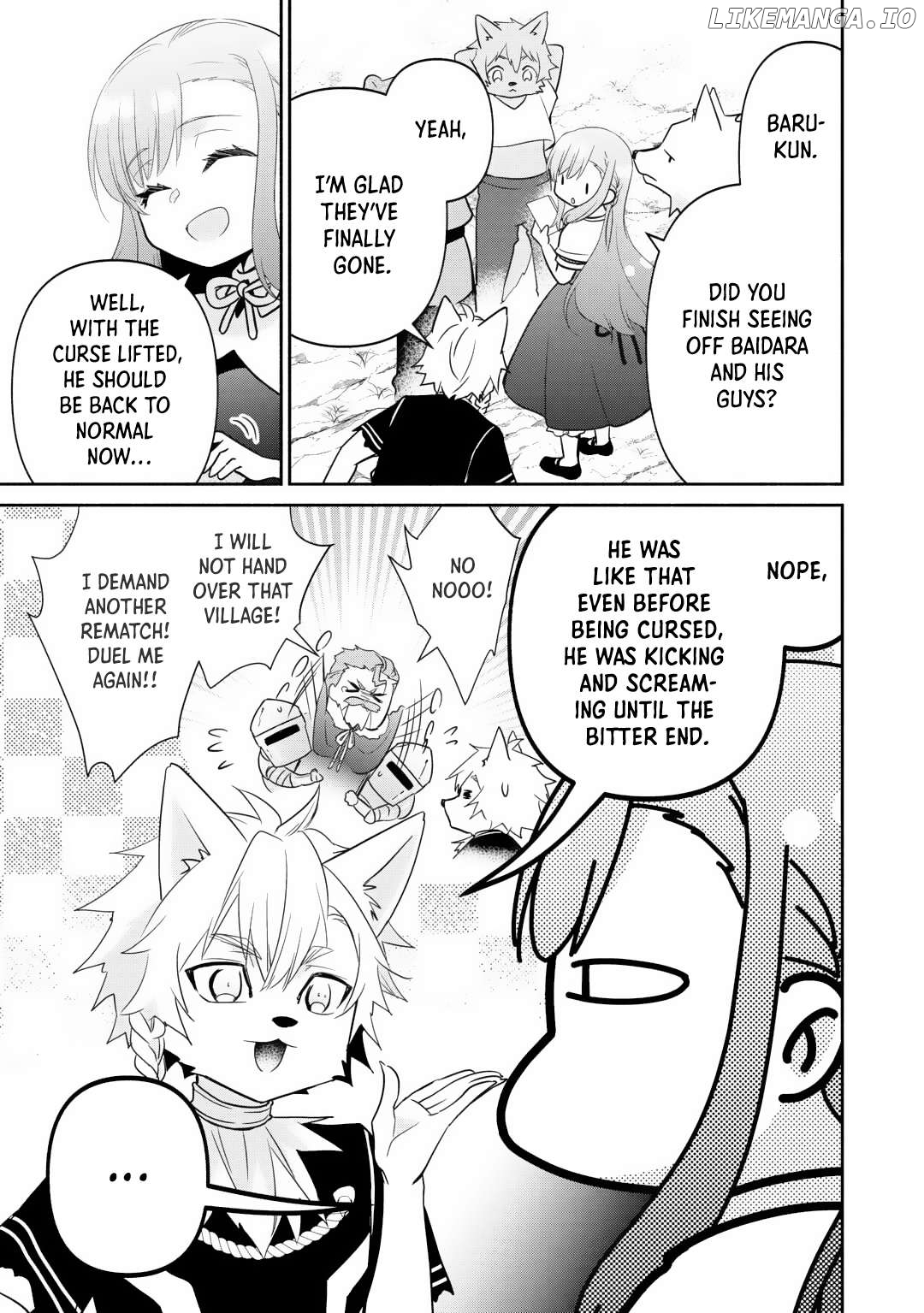 Tensei Youjo. Kamikemono to Ouji to, Saikyou no Ojisan Youhei-dan no Naka de Ikiru. Chapter 23 - page 4