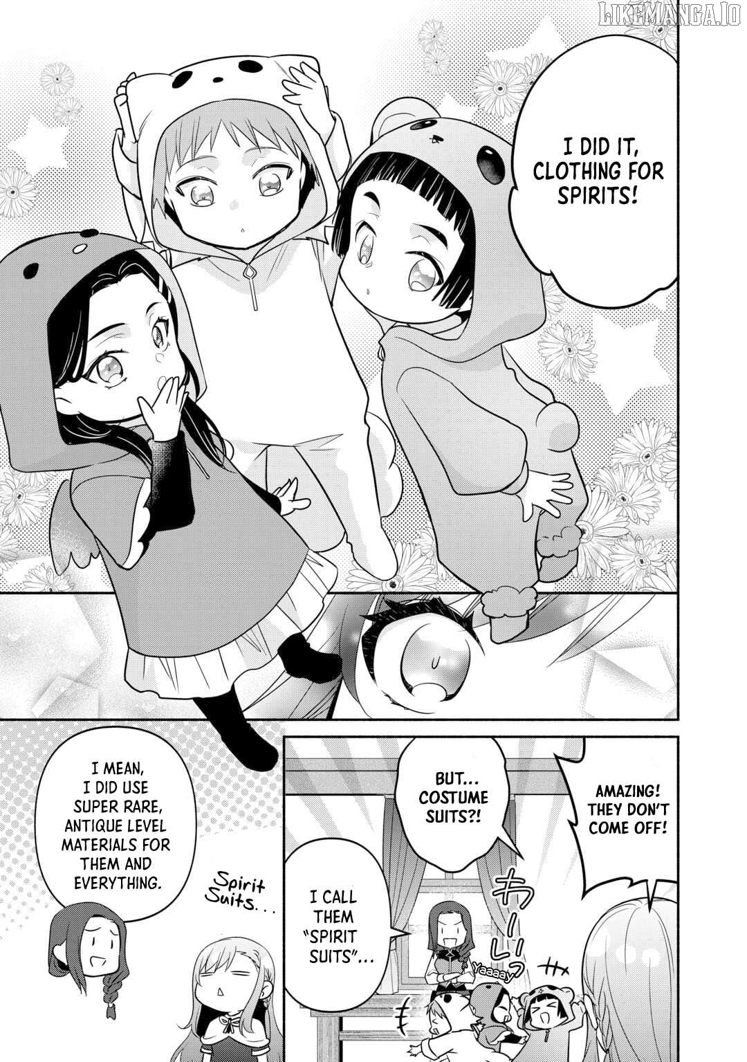 Tensei Youjo. Kamikemono to Ouji to, Saikyou no Ojisan Youhei-dan no Naka de Ikiru. Chapter 24 - page 21