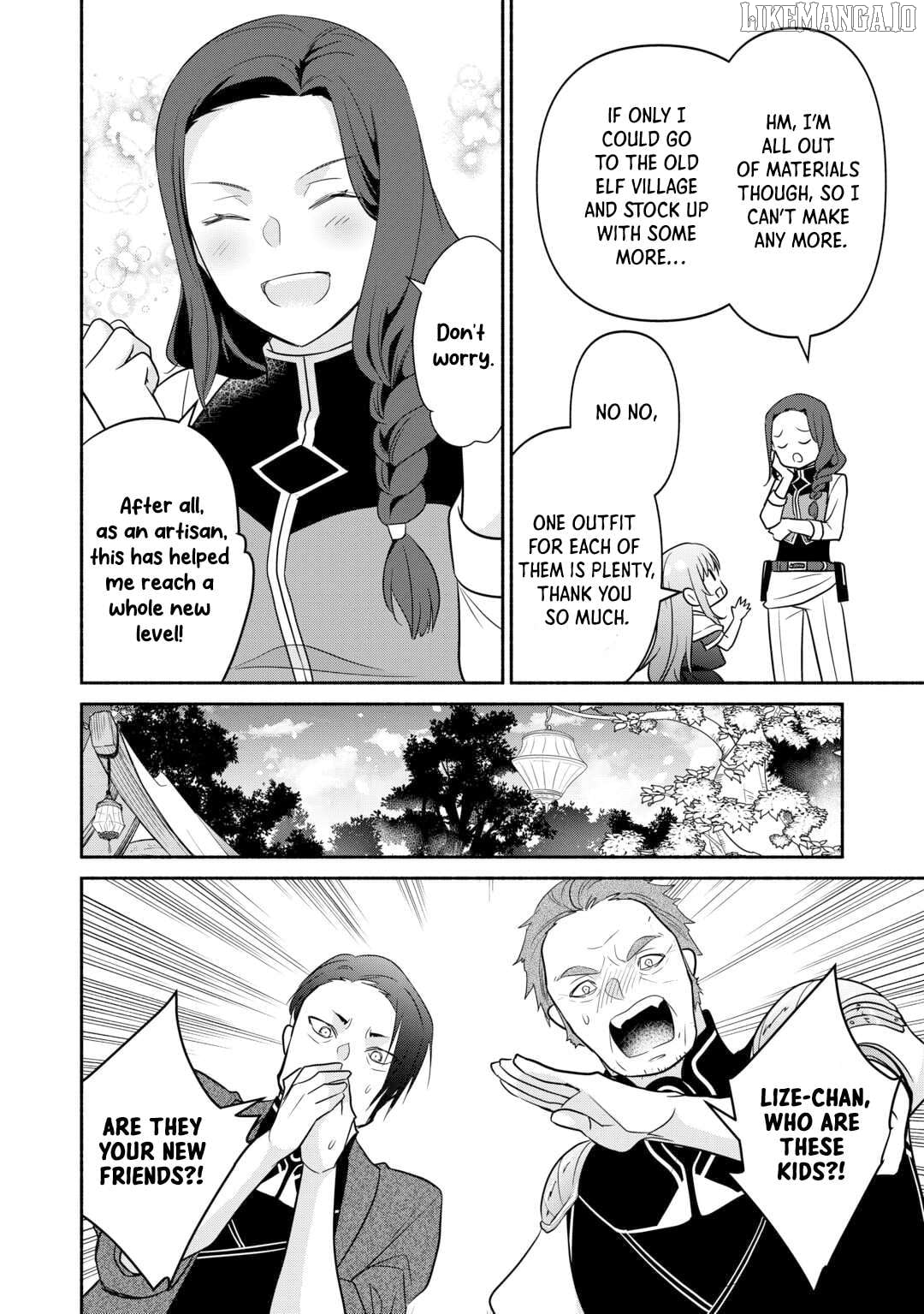 Tensei Youjo. Kamikemono to Ouji to, Saikyou no Ojisan Youhei-dan no Naka de Ikiru. Chapter 24 - page 22