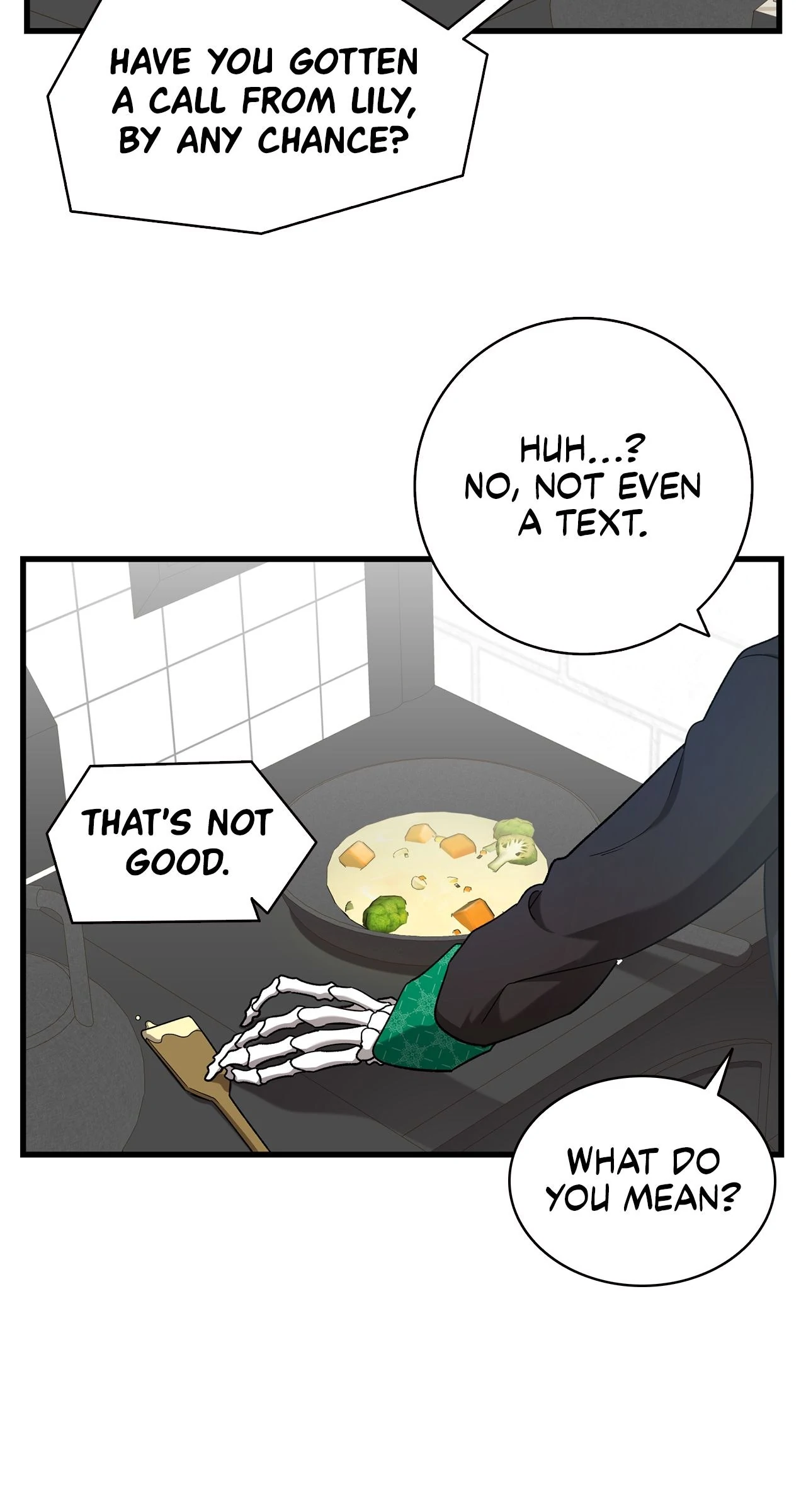 The Skeleton Becomes a Cat Dad Chapter 216 - page 55